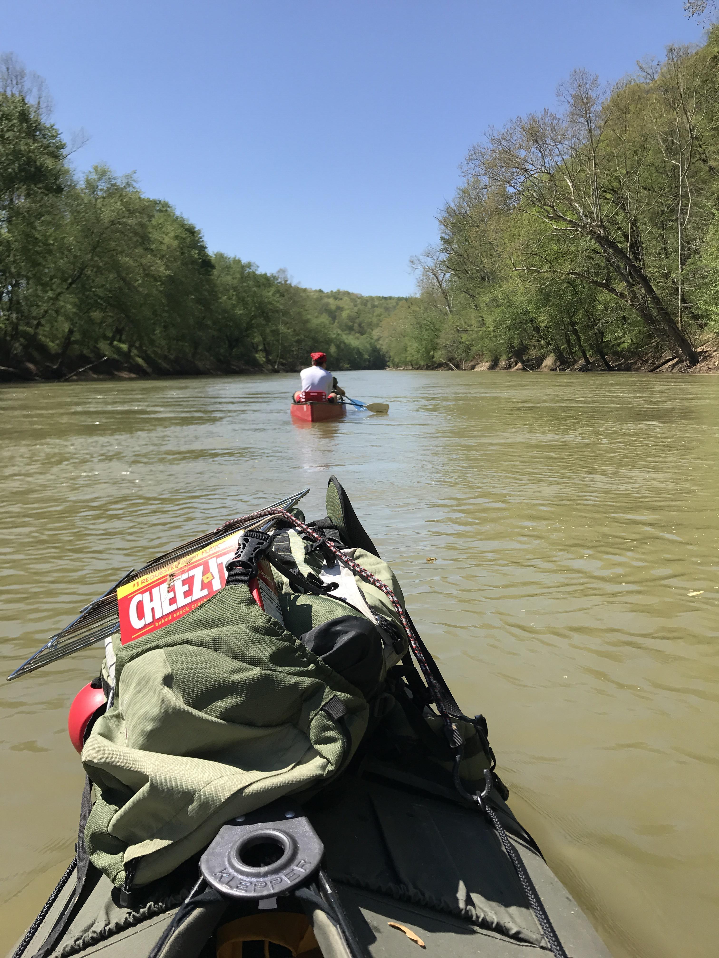 42 miles done on the Green River, 22 of which through Mammoth Cave