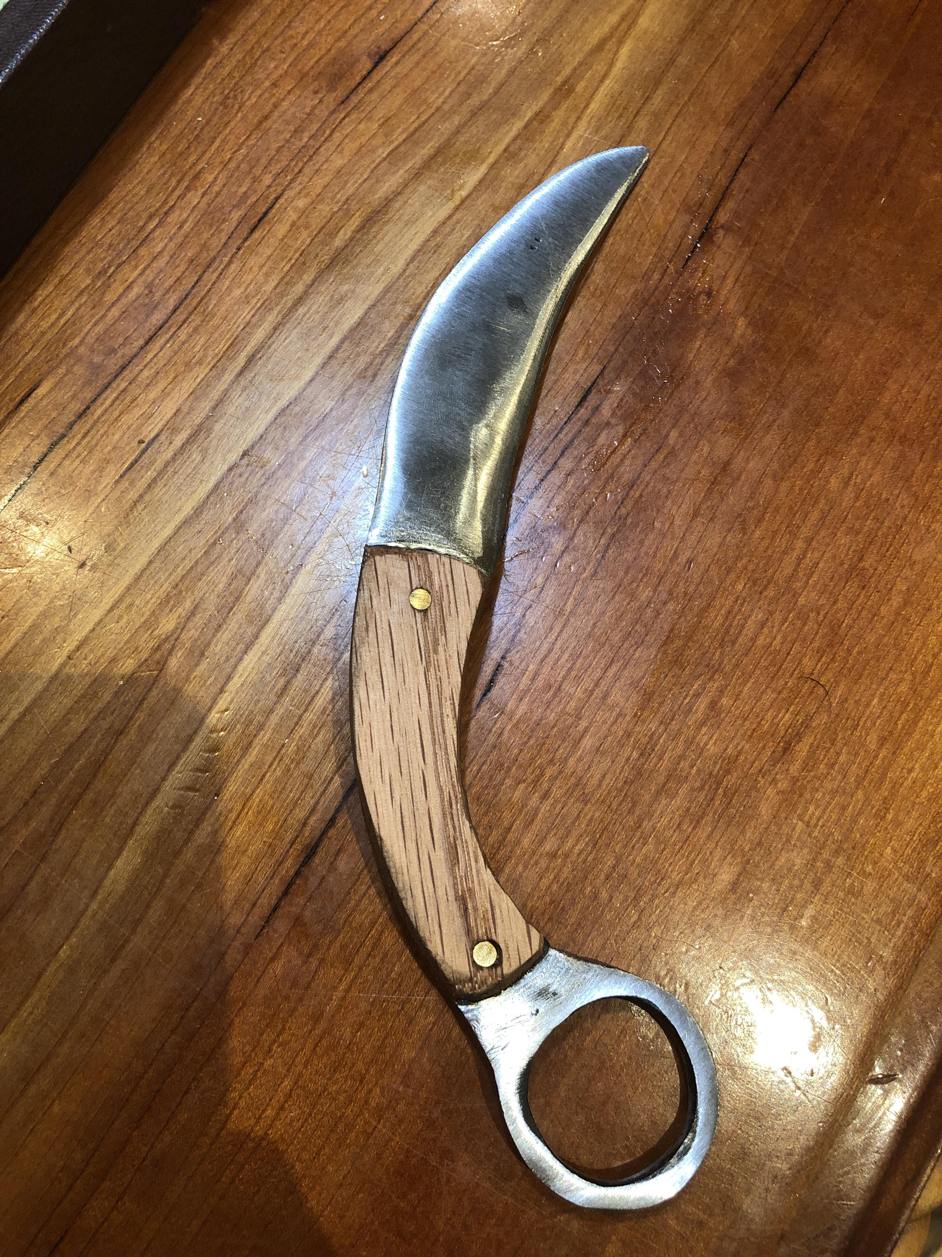 First time a real knife... any tips on how I can polish my