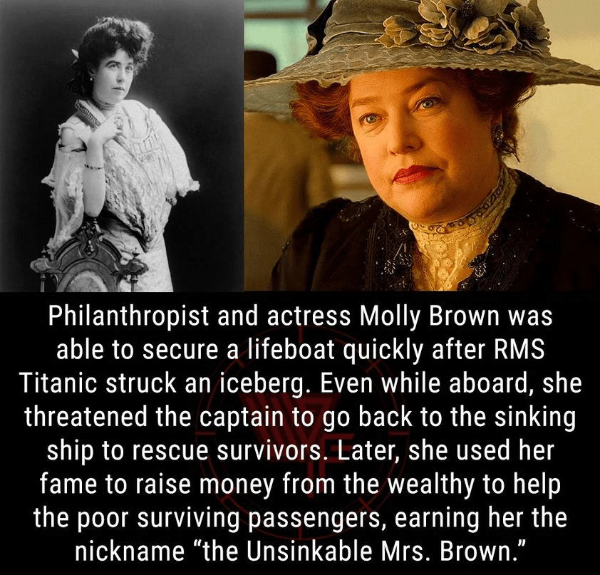 Kathy Bates Titanic Molly Brown