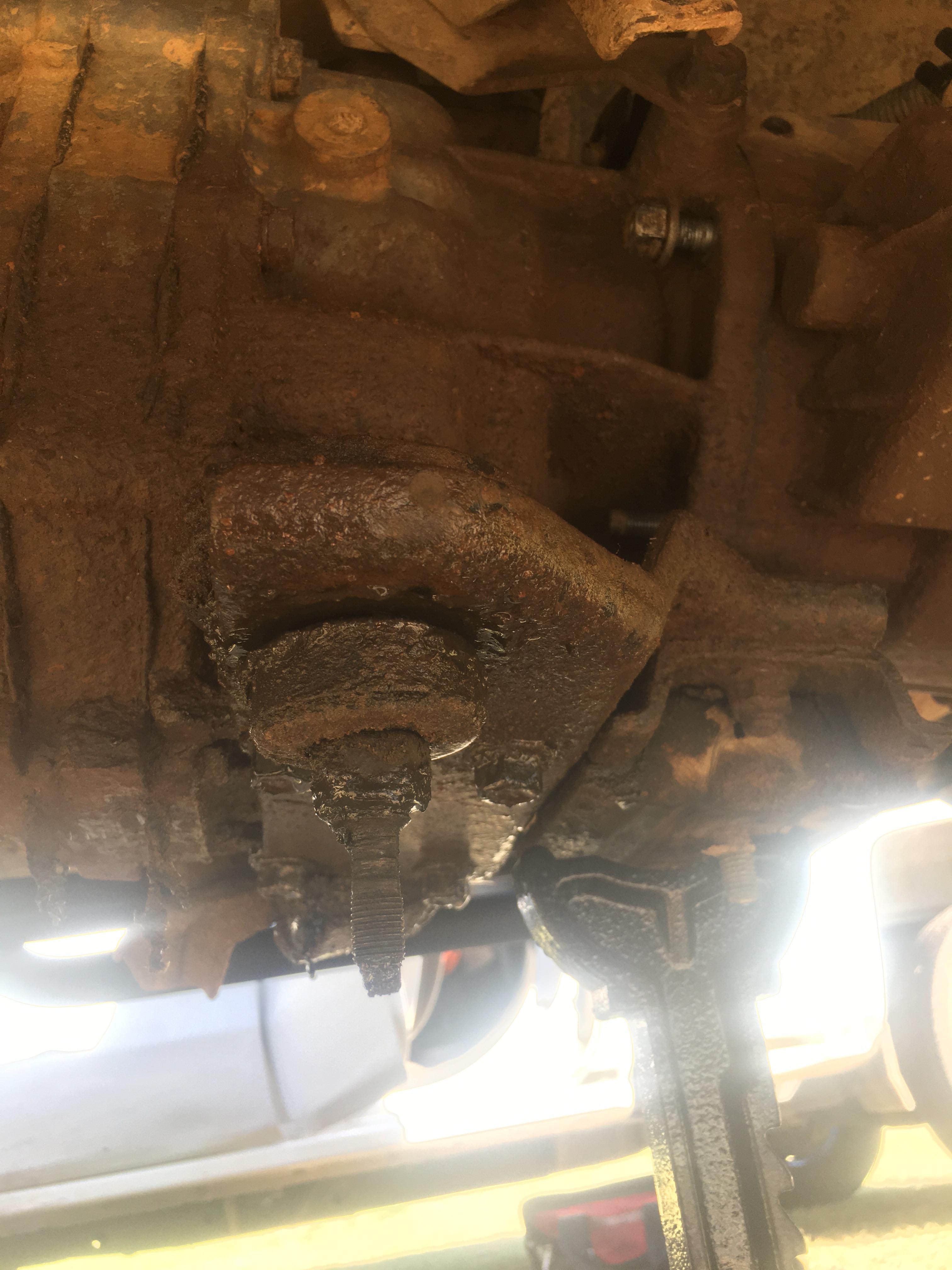 Replacing rear main seal in ax15 transmission, wish me luck 👍 r