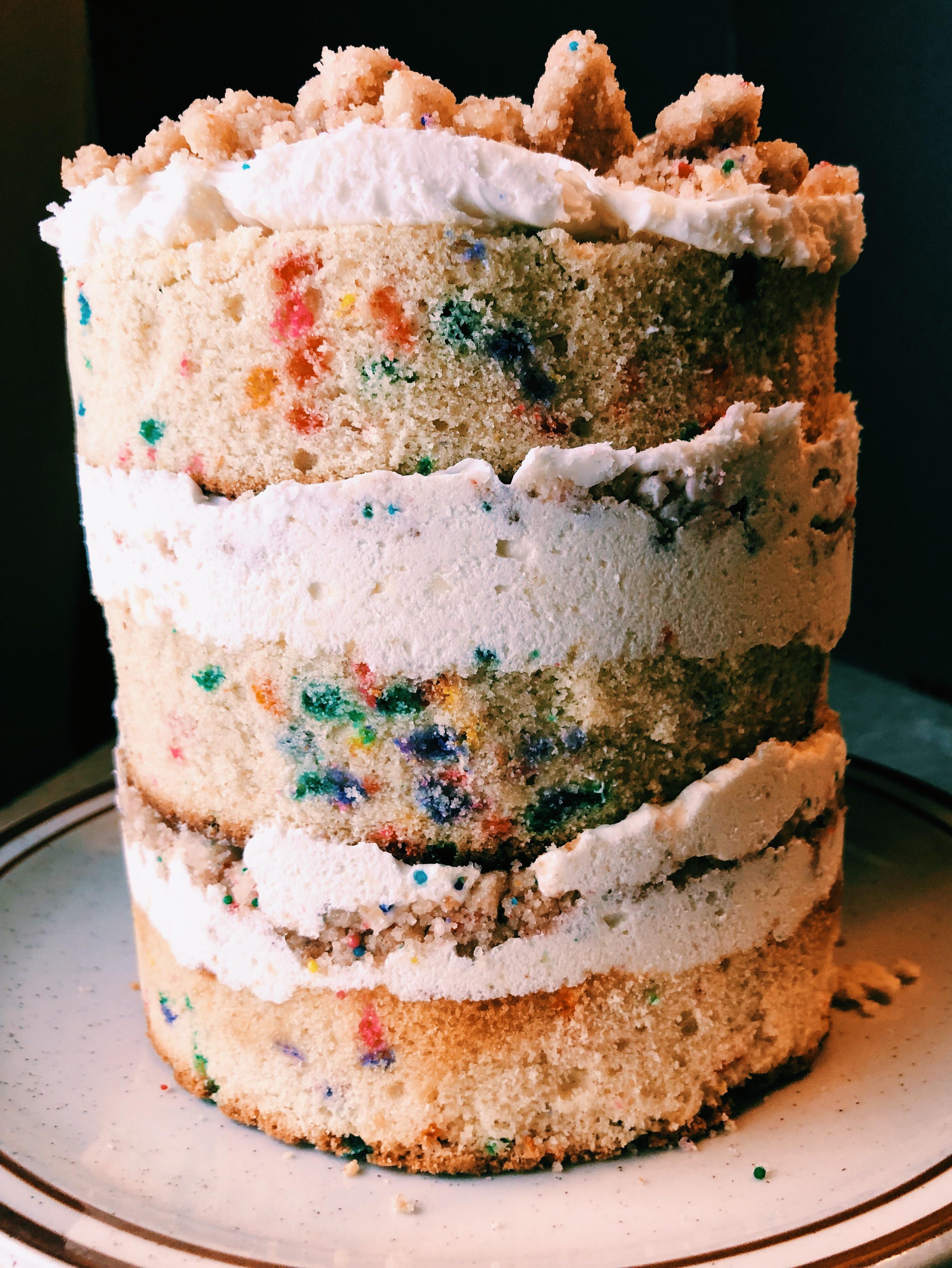 [I made] Milk Bar Birthday Cake r/FoodPorn