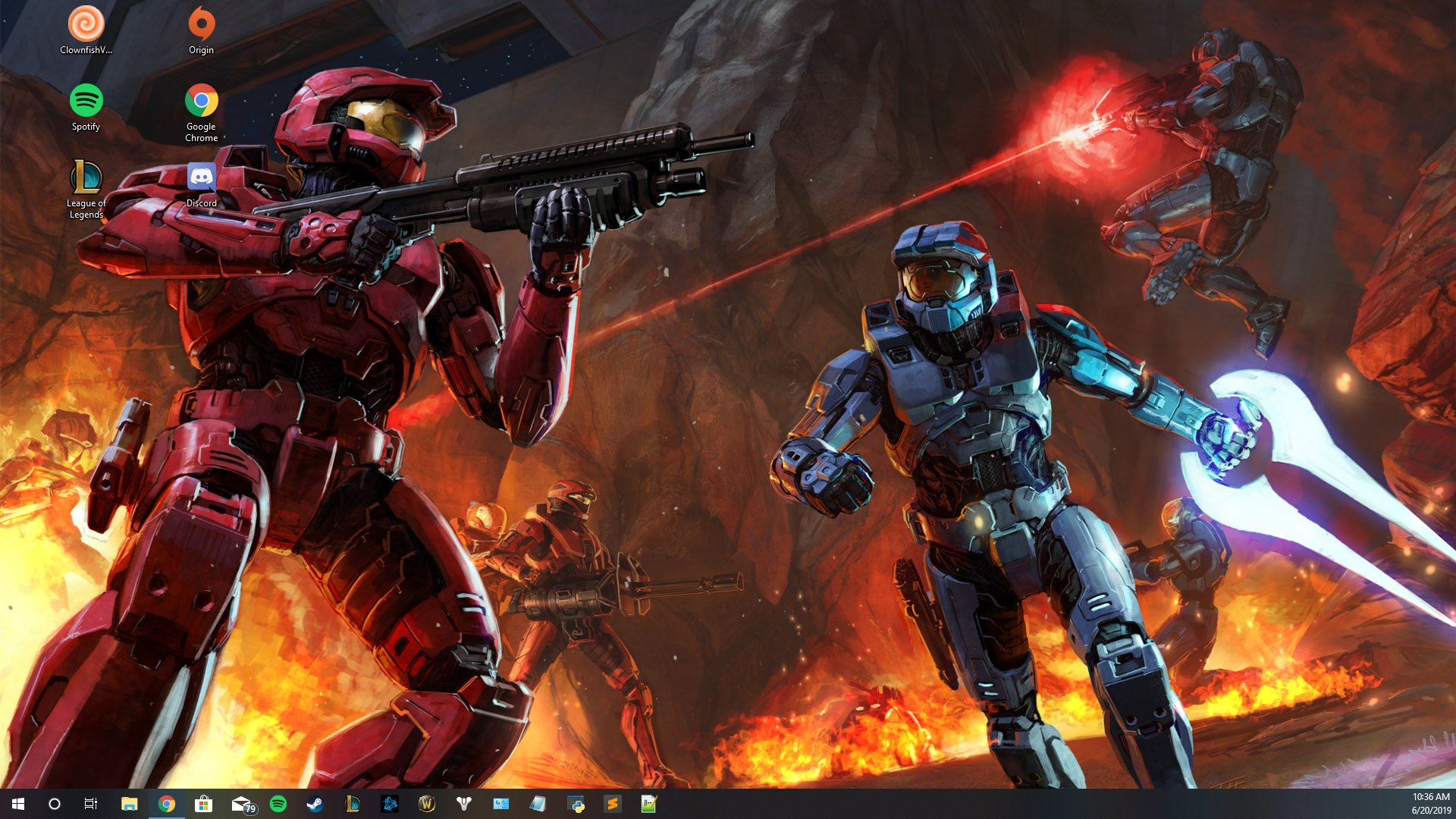 Wallpaper Engine on steam has some amazing wallpapers. r/halo