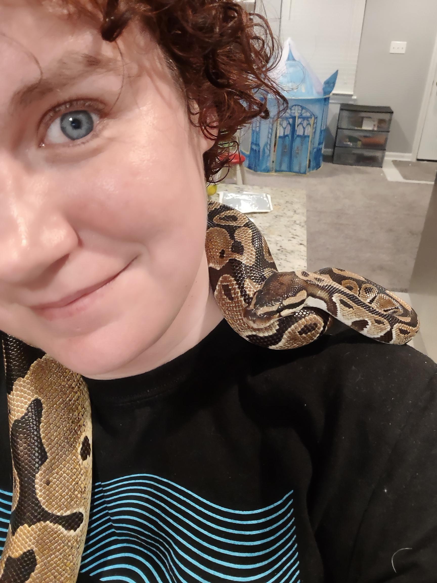 Snakes used to scare me, but this dude has the chilliest personality. I