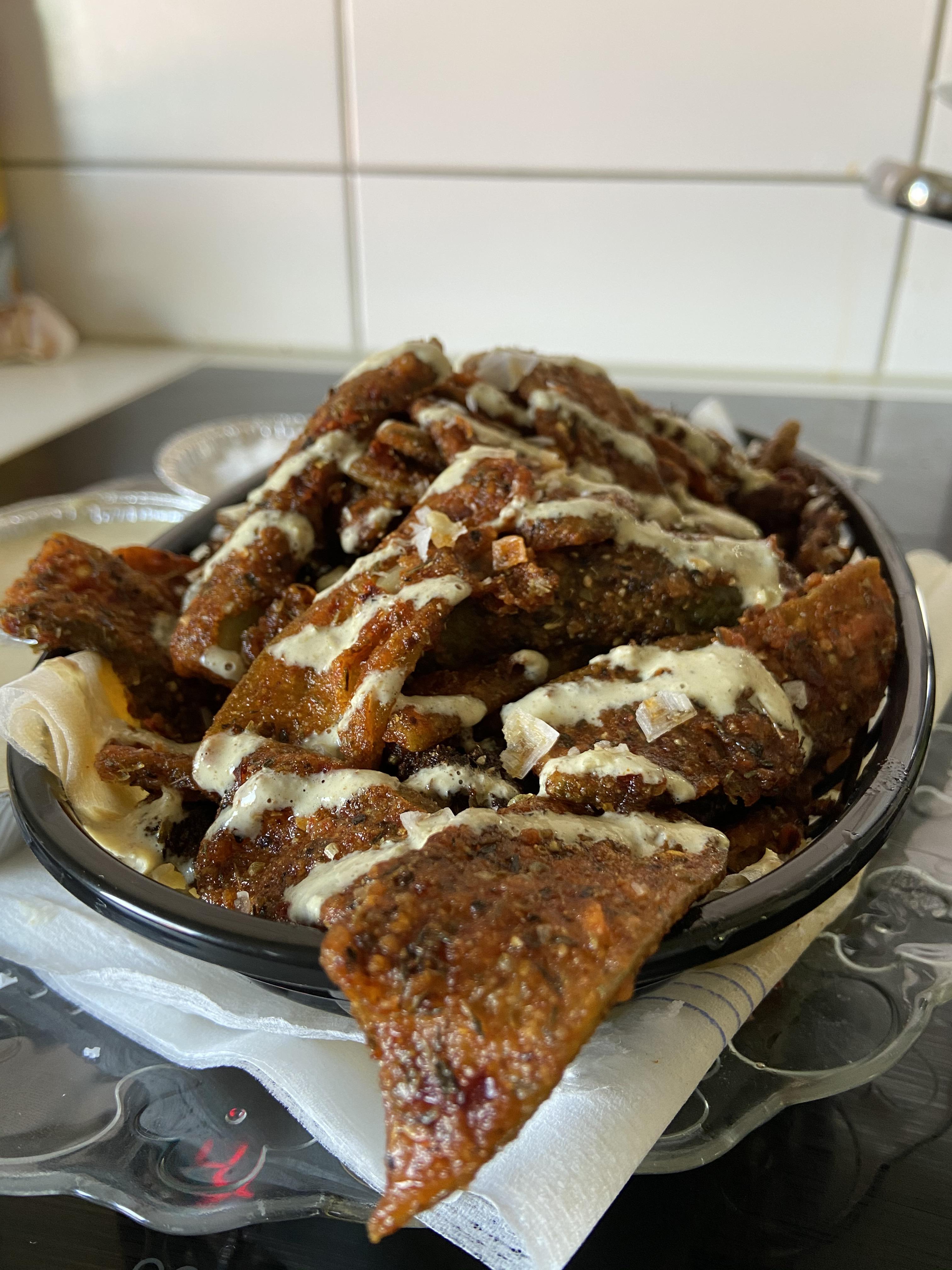 [Homemade] Deep Fried Pickles r/food