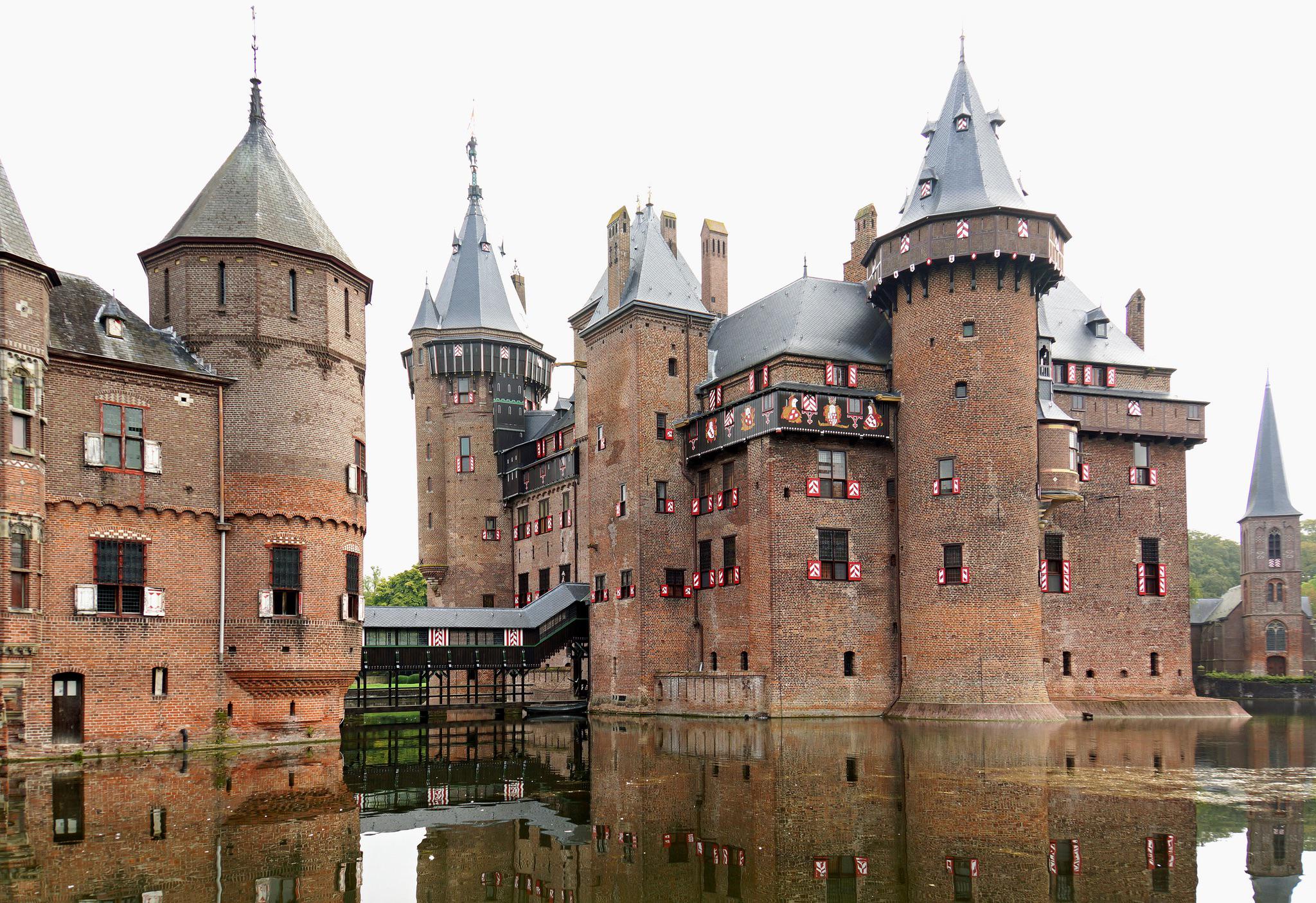 DE HAAR CASTLE. This is the biggest castle in the Netherlands and maybe
