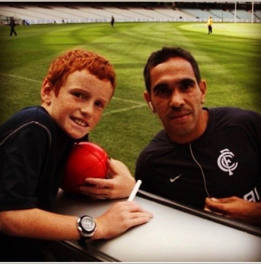 Matthew Cottrell and Eddie Betts, today Cottrell makes his debut to