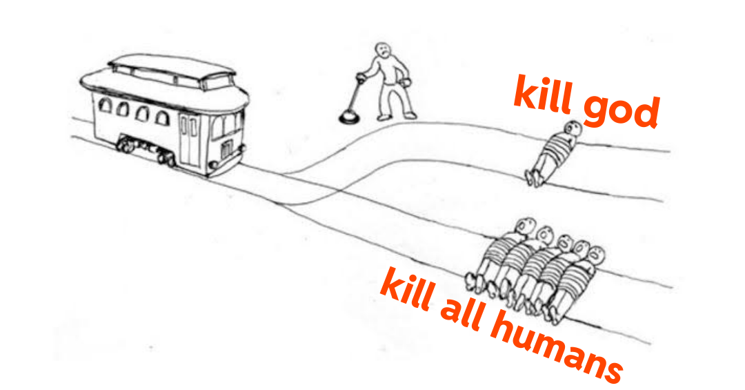 Trolley problems: submit and discuss.