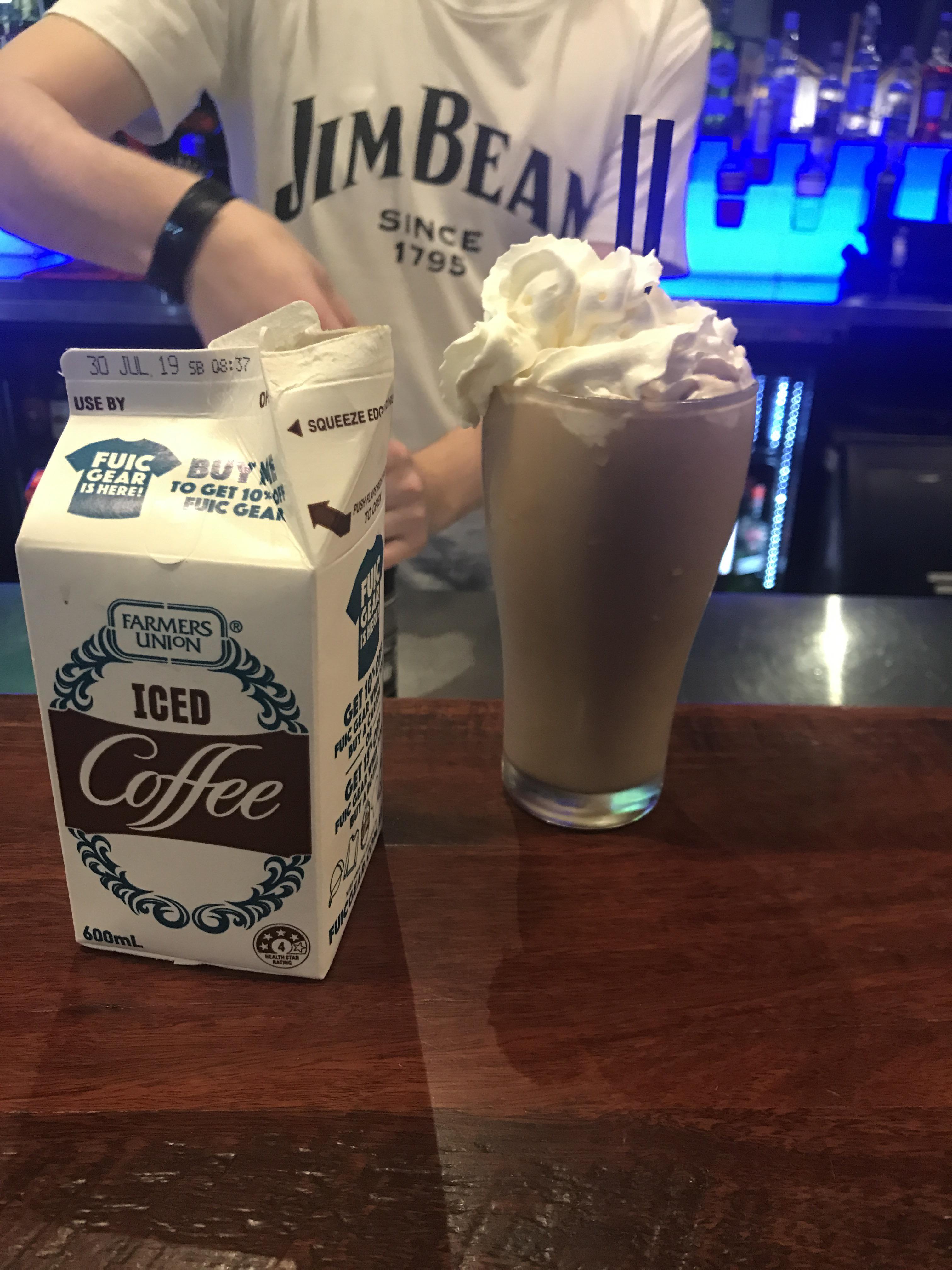 A Farmers Union Iced Coffee frappe an instant SA Classic Adelaide