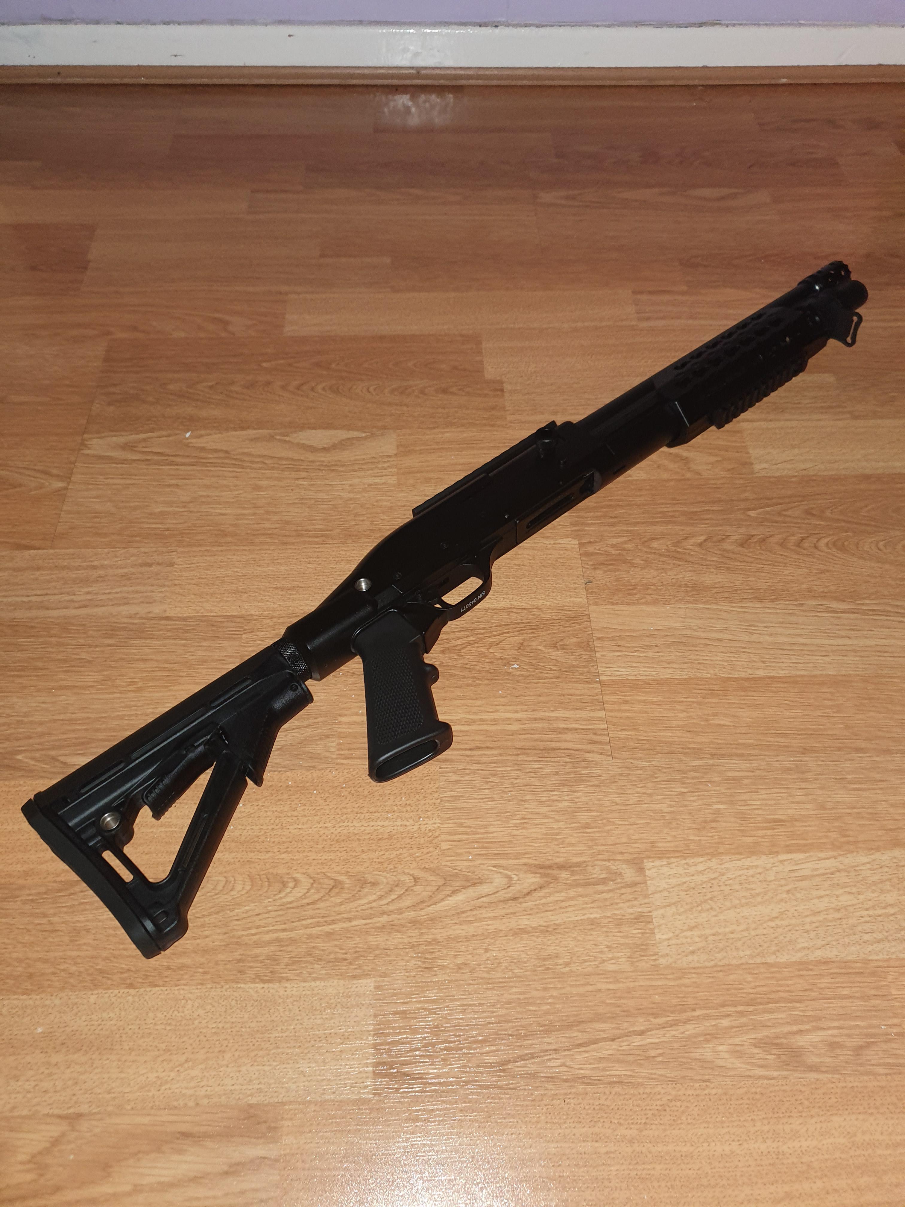 My new boomstick has arrived! CYMA CM.366M Tactical r/airsoft