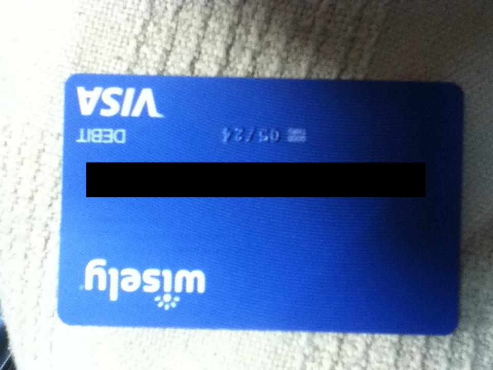 Unusual find in my work's trash..... debit card that is basically a