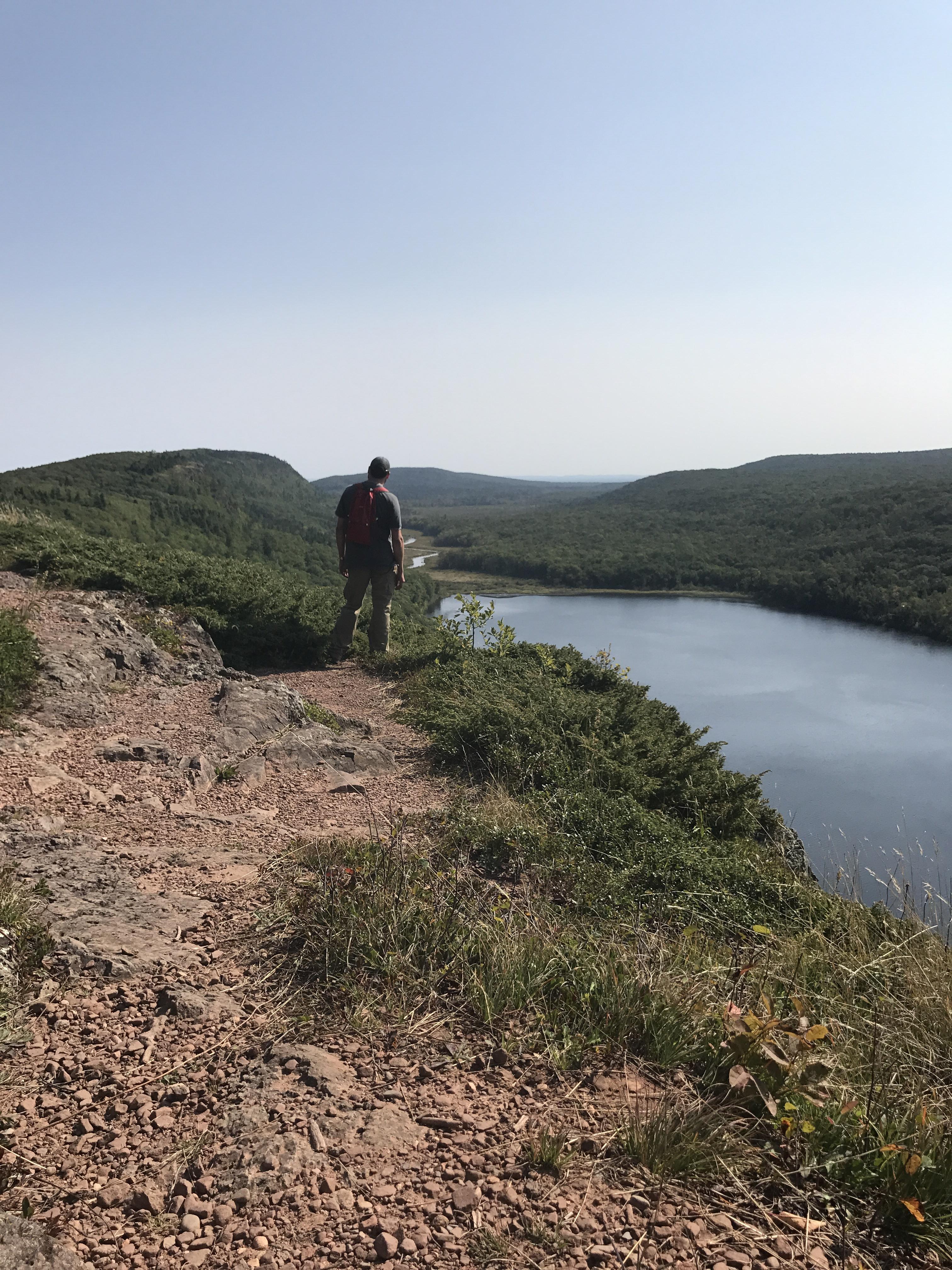 Escarpment Trail. Porcupine Mountains Upper Peninsula, MI r