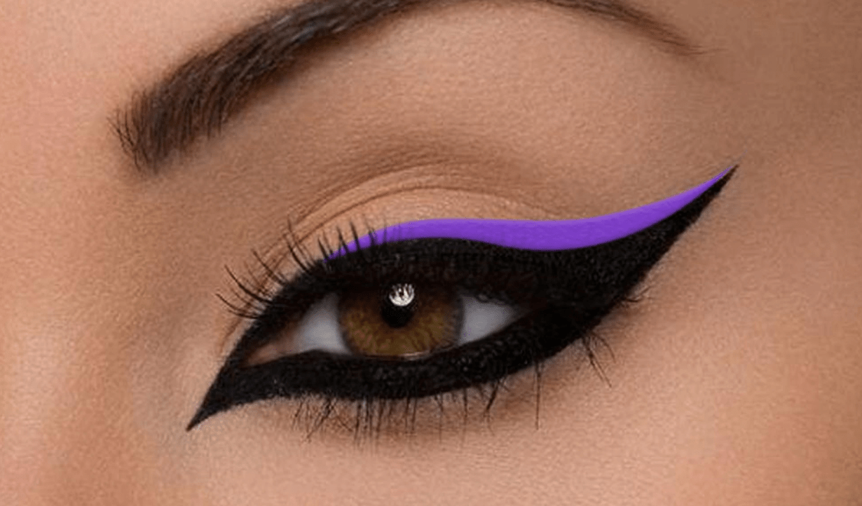 New purple eyeliner, brought to you by MS Paint! r/Instagramreality