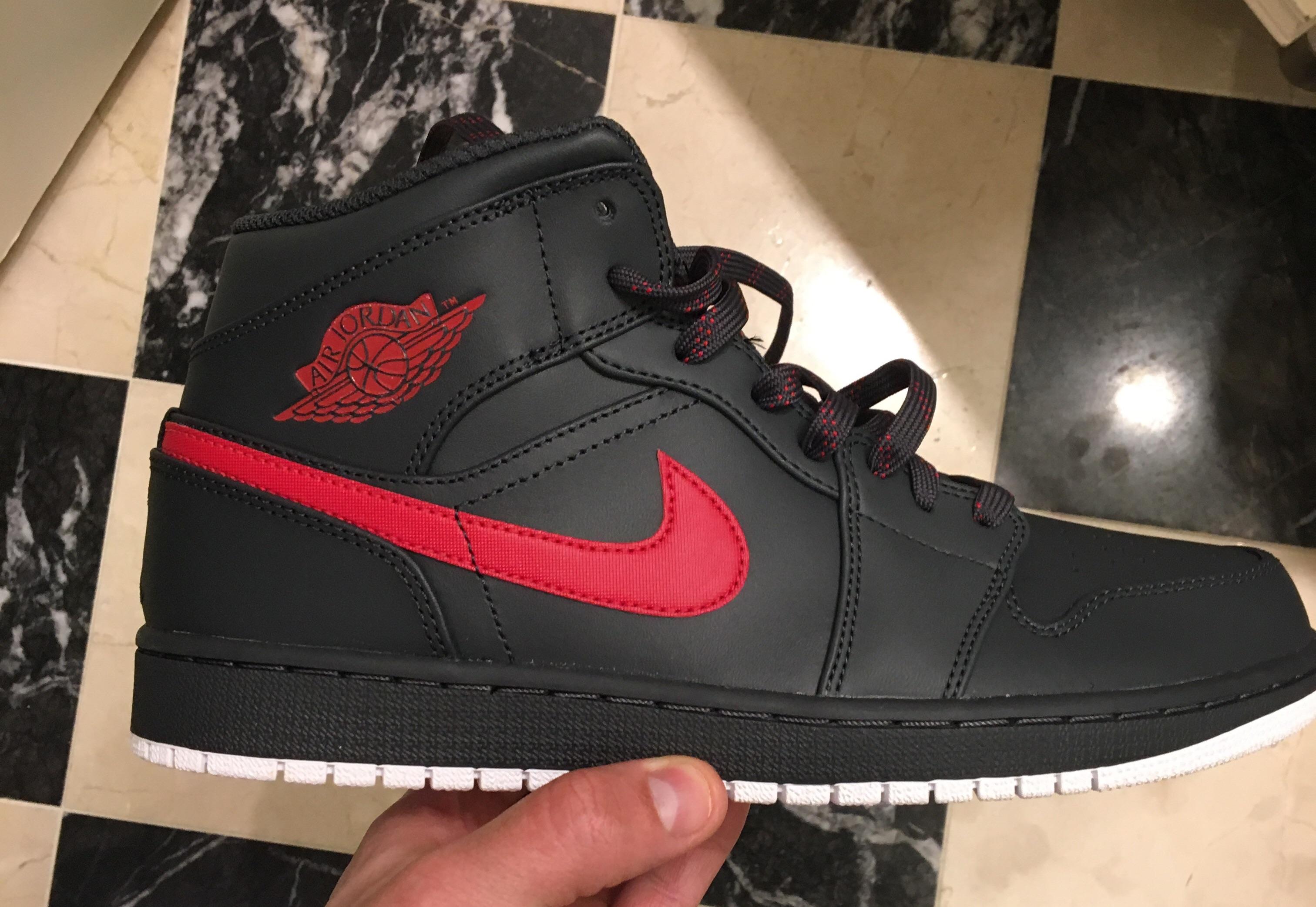 First pair of Jordan 1's. They are only mids, but I still love em! r