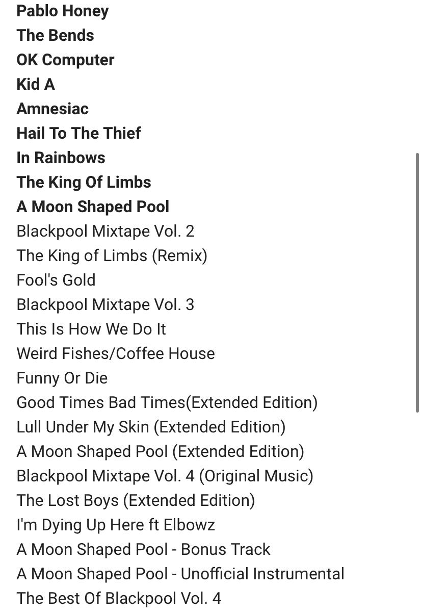 Had an AI generate Radiohead Album Names r/radiohead