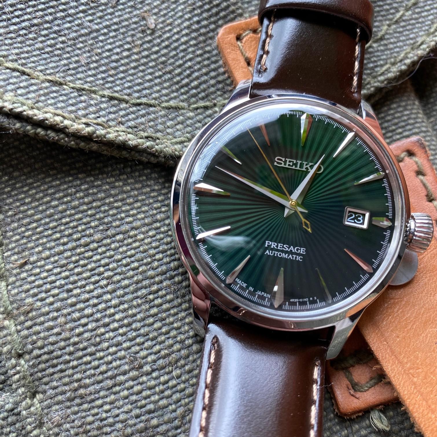 [WTS] Seiko SRPD37 Presage Cocktail Time 'Mockingbird' Full Set