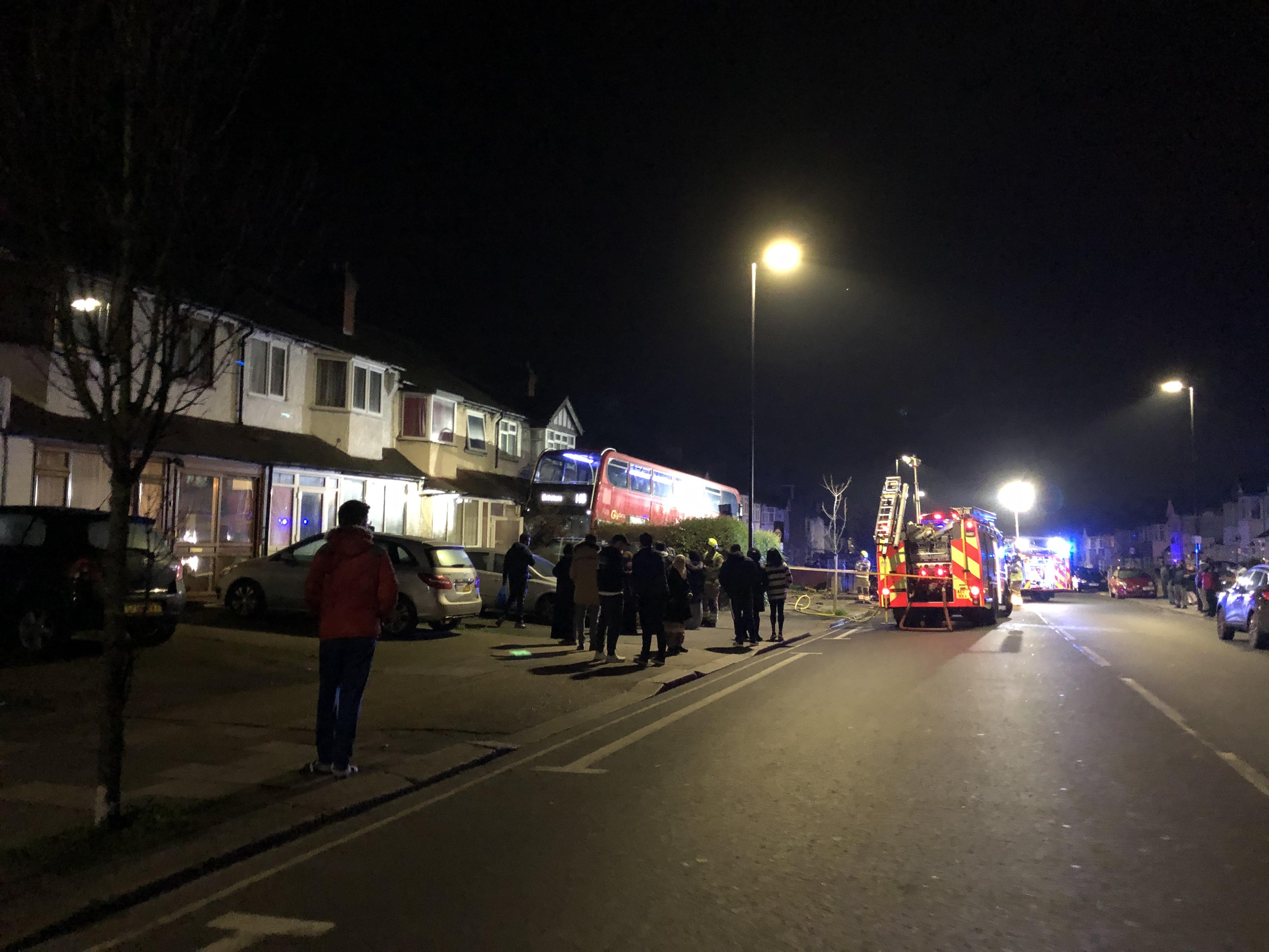 Road traffic accident in Streatham Vale, SW16. Thankfully nobody hurt