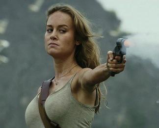 Never even knew Brie Larson was in Kong: Skull Island, her arm looks