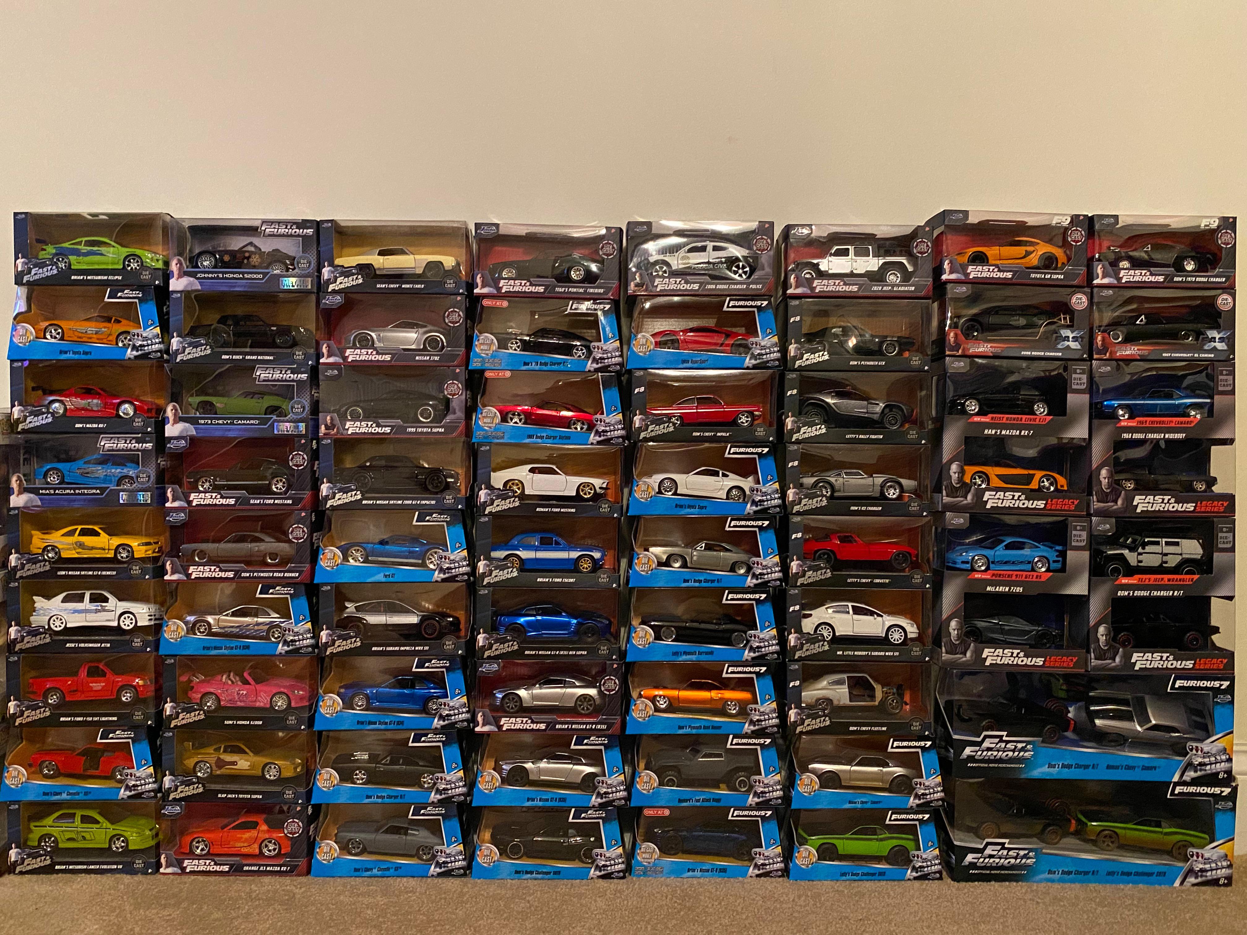 The Fast And The Furious 1 Cars List