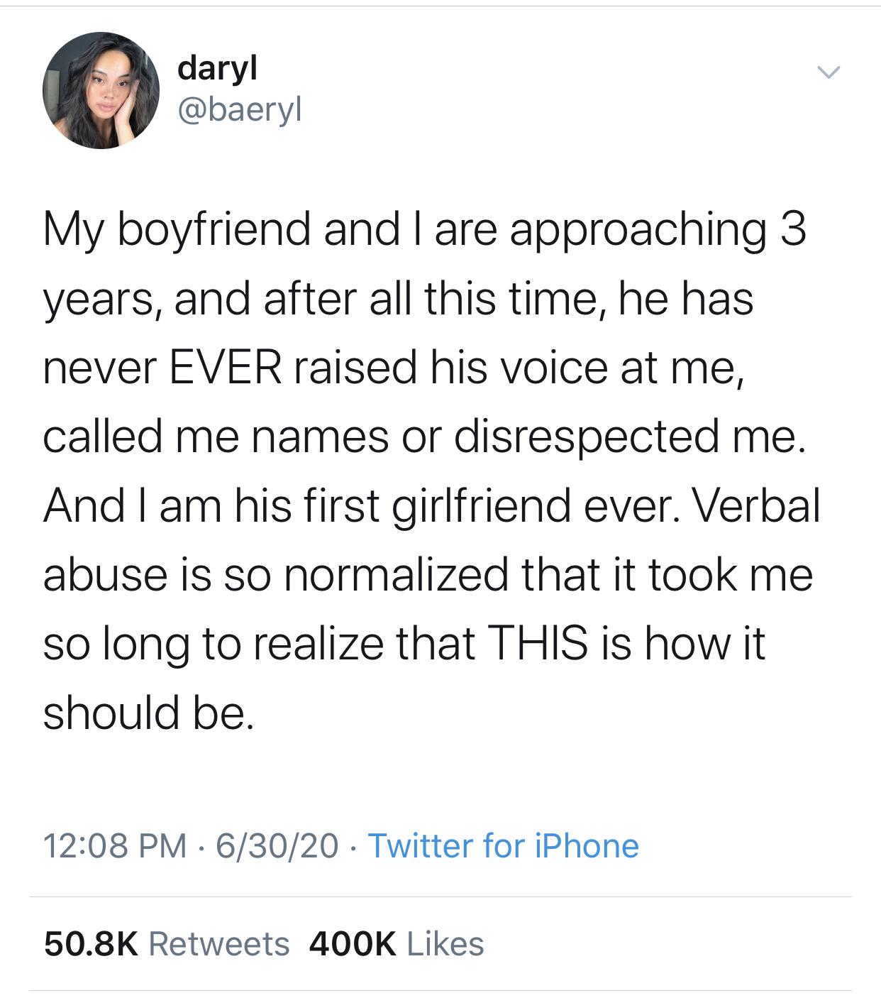 Erp!!! My Boyfriend And I Are Both Guilty Of Yelling (Occasionally) That Part Really Triggered Me. If You Read The Replies In This T Twitter Thread, Also Triggering. : R/Rocd