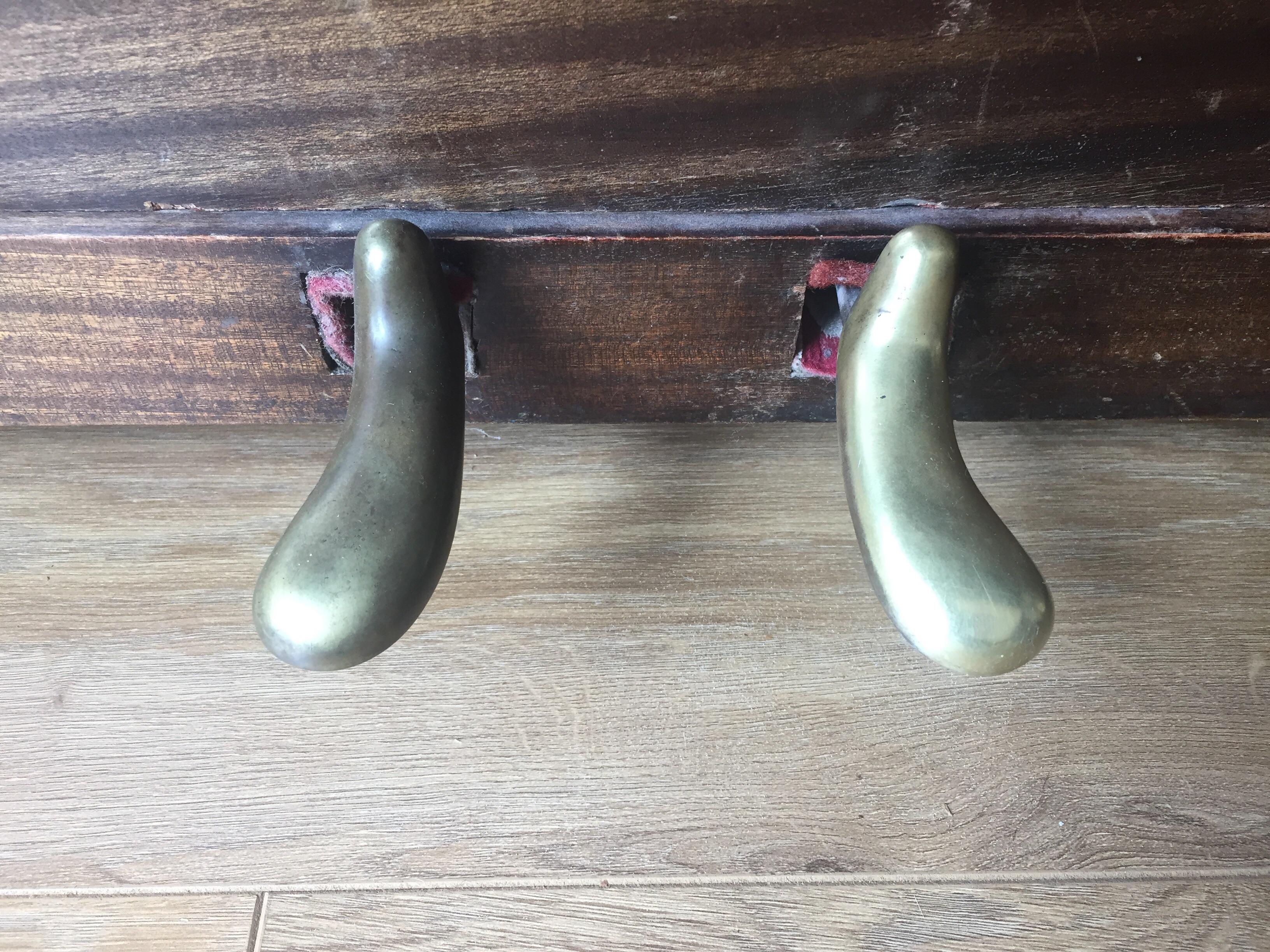 I recently noticed how much more polished my sustain pedal is. Anyone