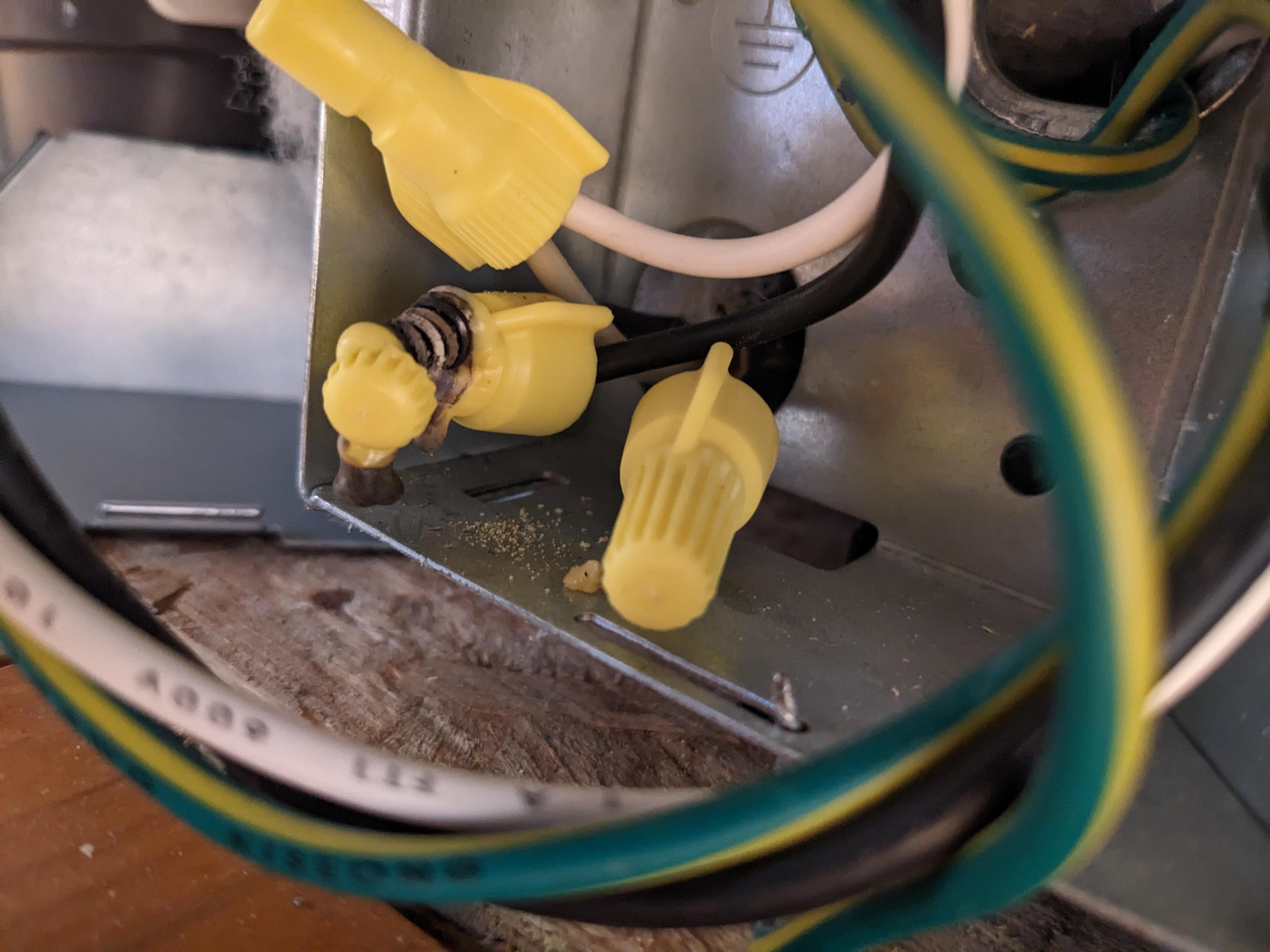 Why did my dishwasher melt my wire nut? r/askanelectrician