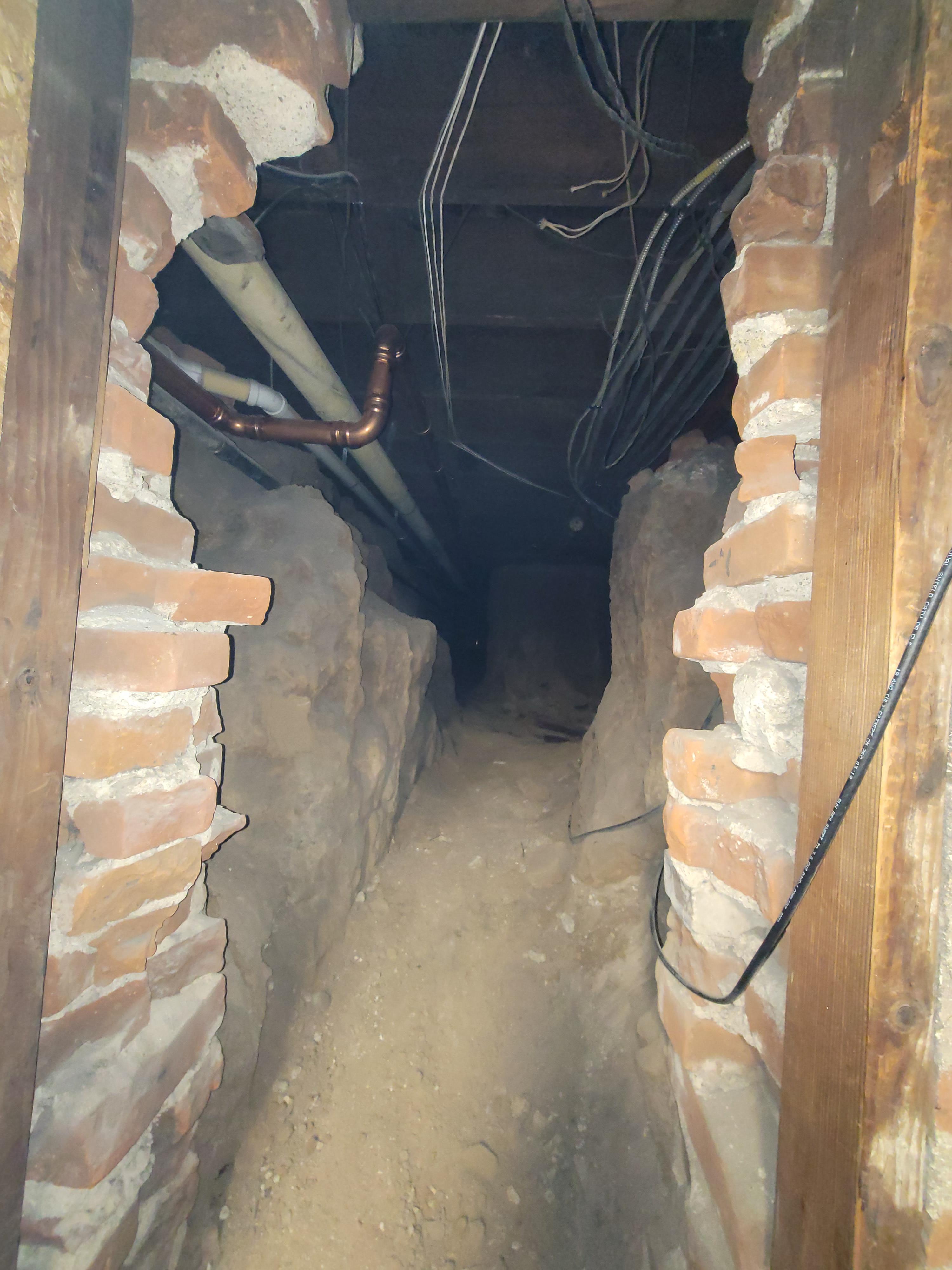 Got to see part of the old tunnels last night! Denver