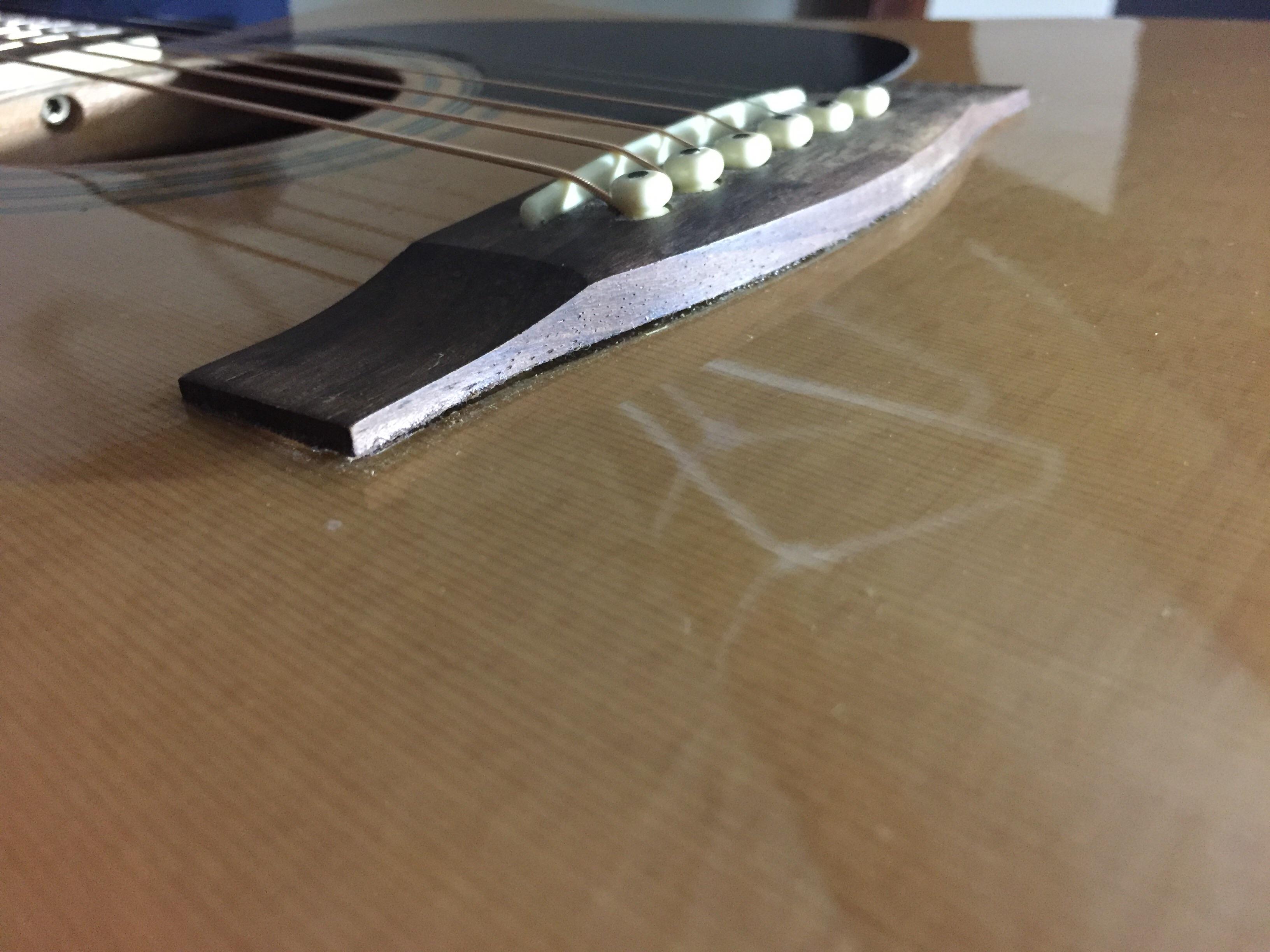 Acoustic Guitar Bridge Help r/Luthier