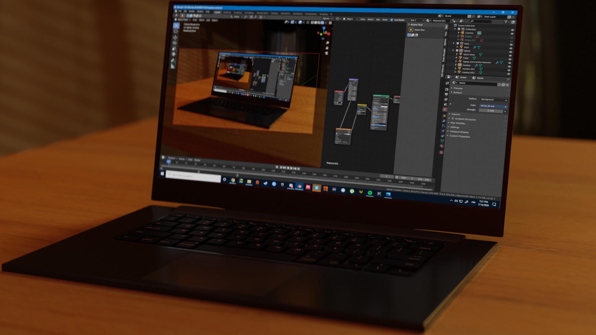Blender in Blender r/blender