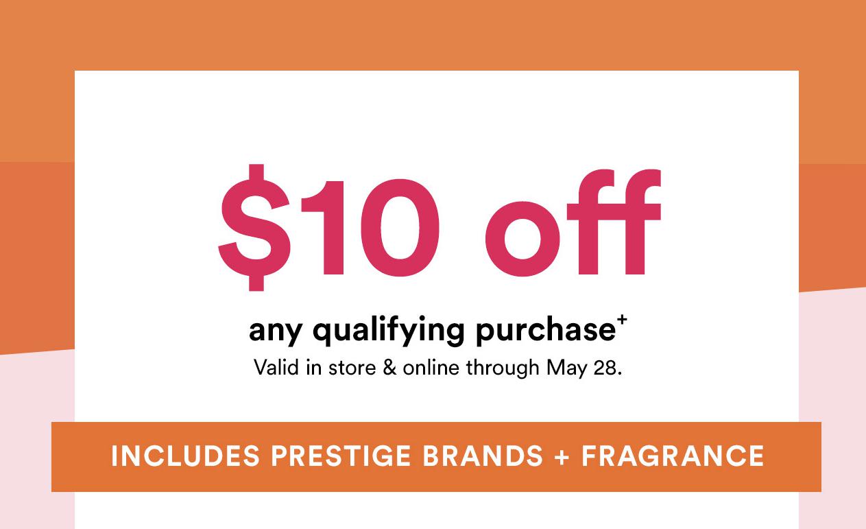 Ulta targeted 10 off prestige coupon in your email, may be other