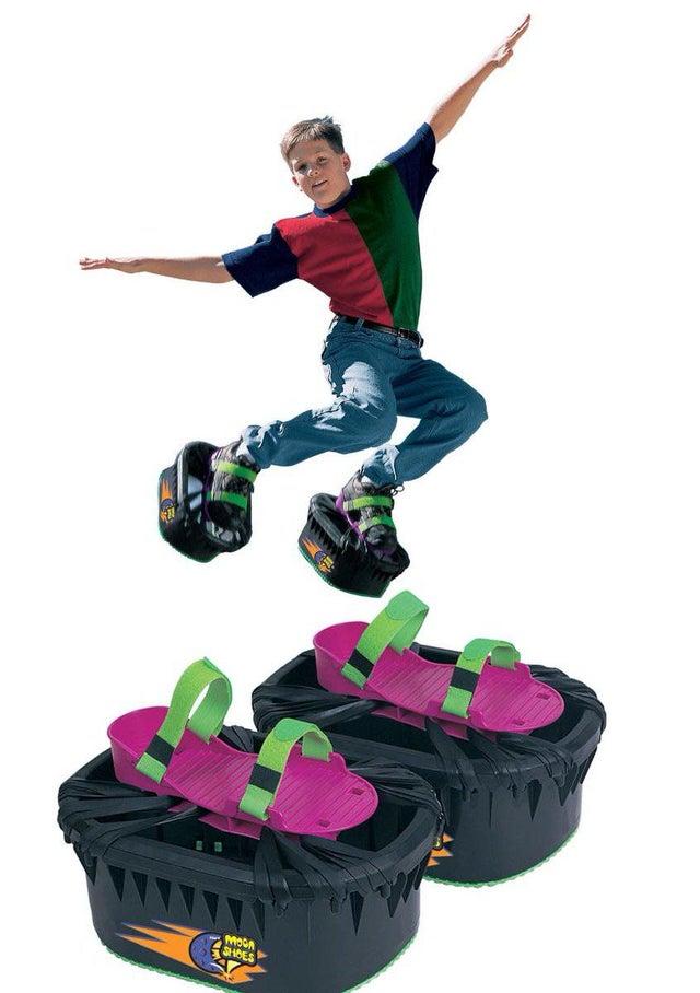Moon Shoes! Only useful if you weighed less than 80 lbs. r