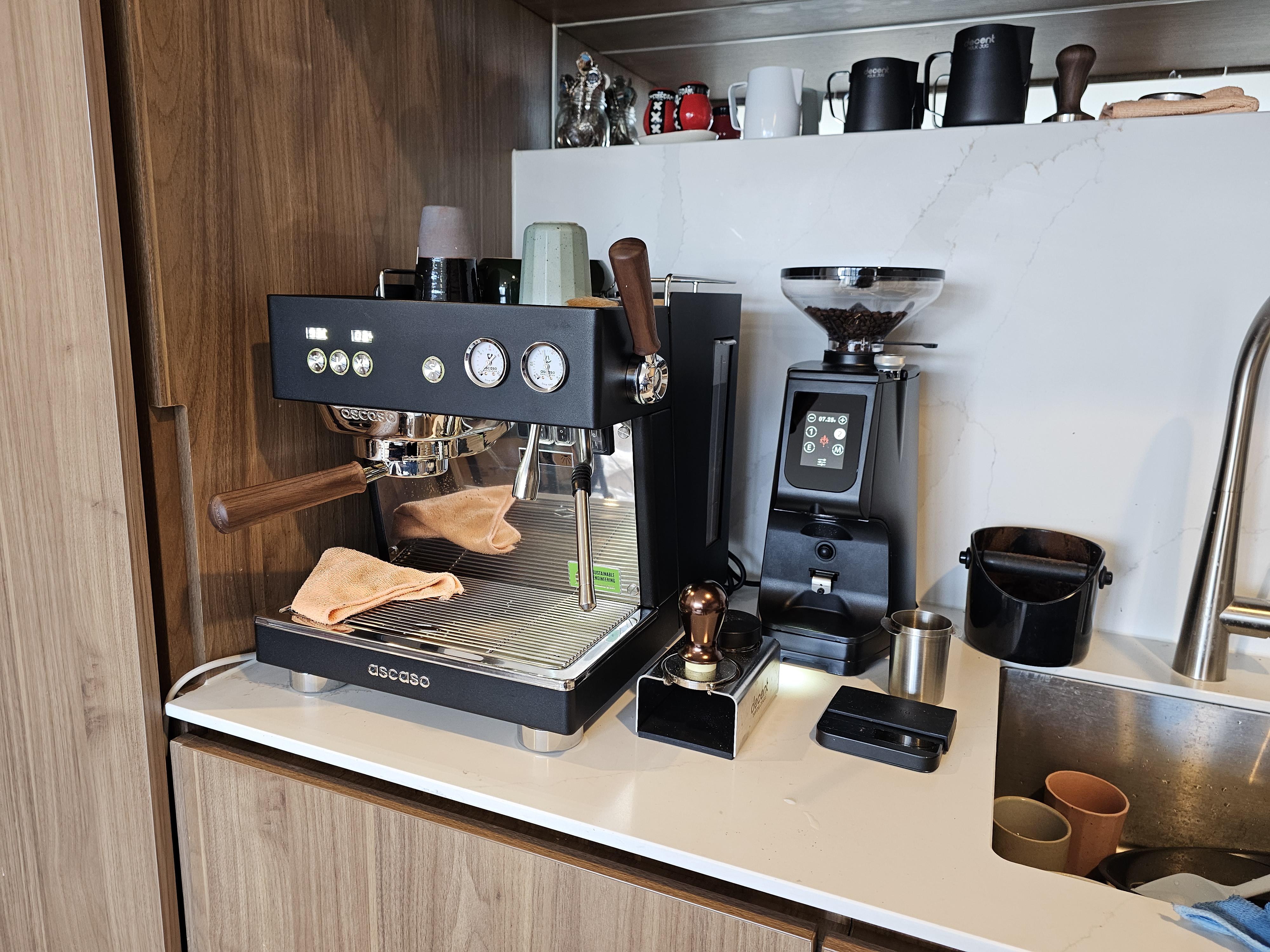 Upgrade! Ascaso Baby T Plus & Atom 65 Touch : r/espresso
