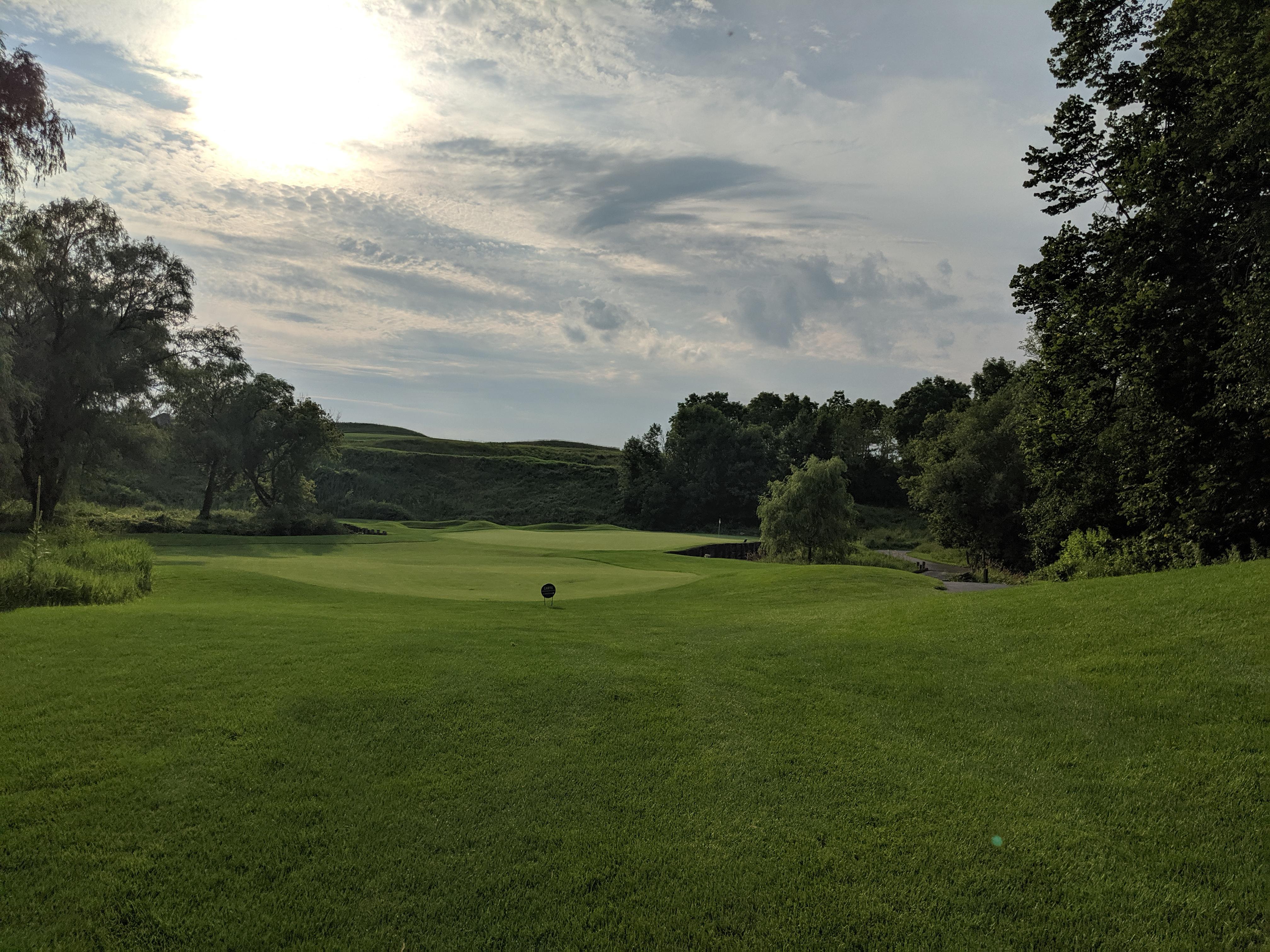 First time on a Kohler course yesterday Blackwolf Run The Meadow