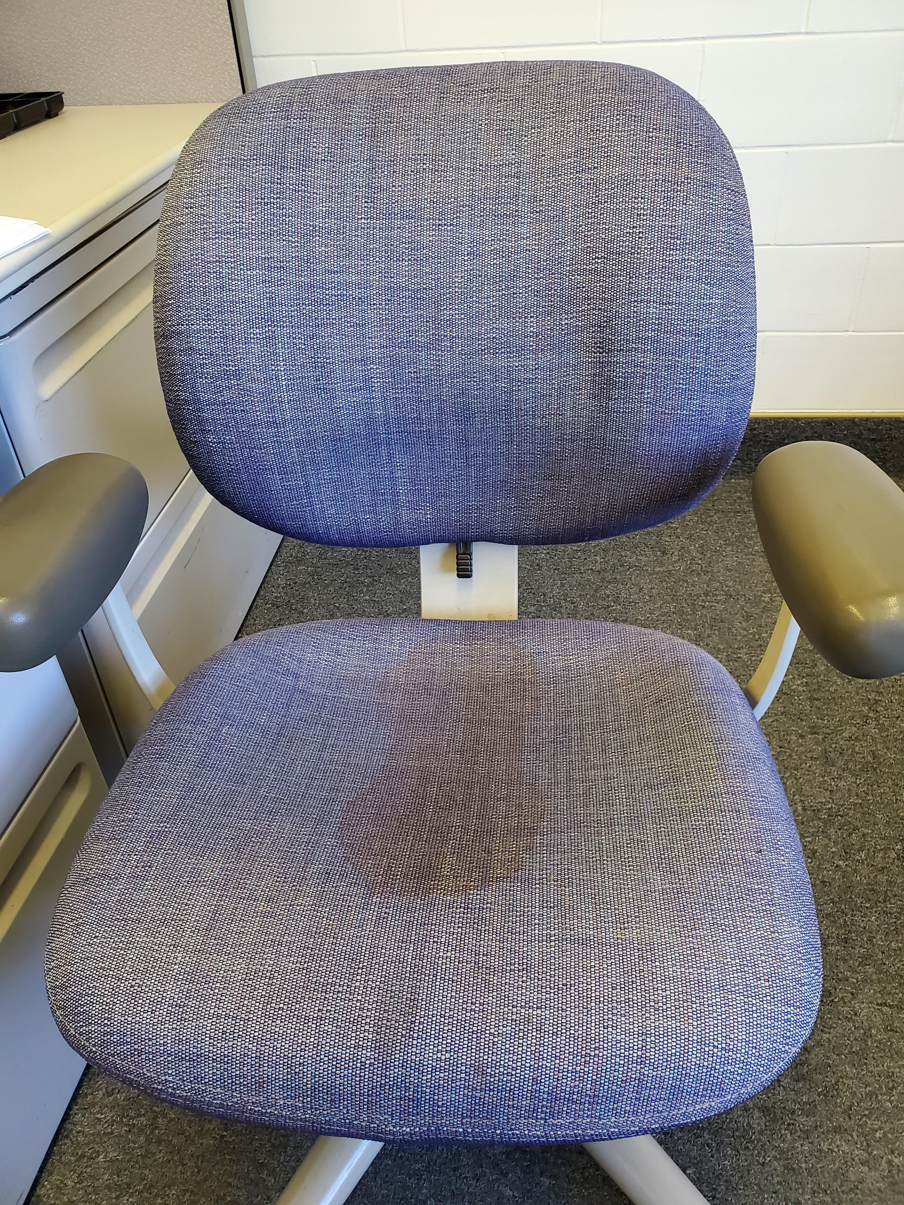 My company wont buy new chairs. This is "fine". trashy