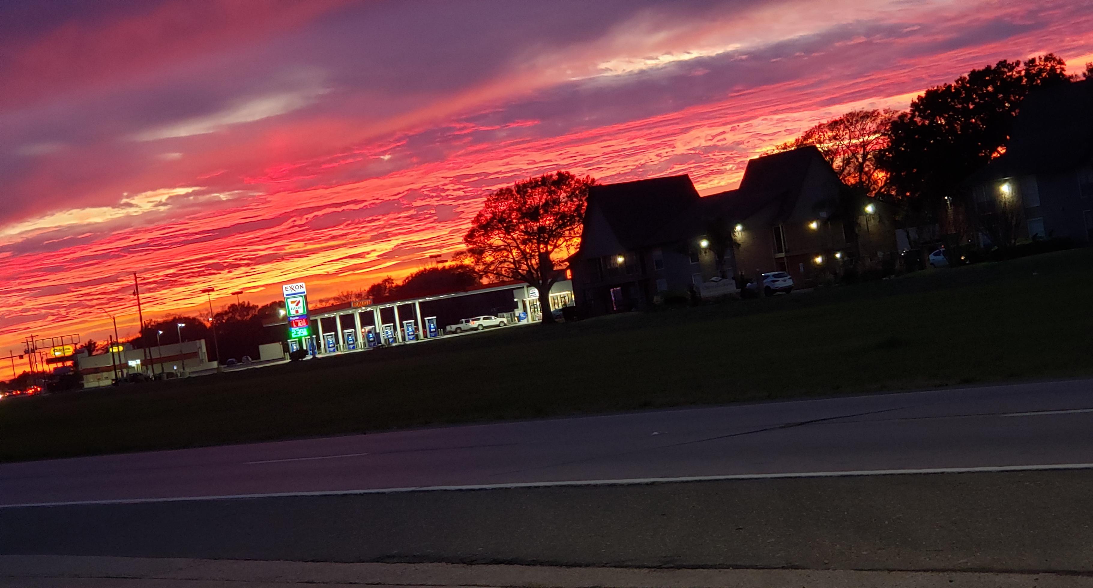 Sunset in Alvin. r/texas