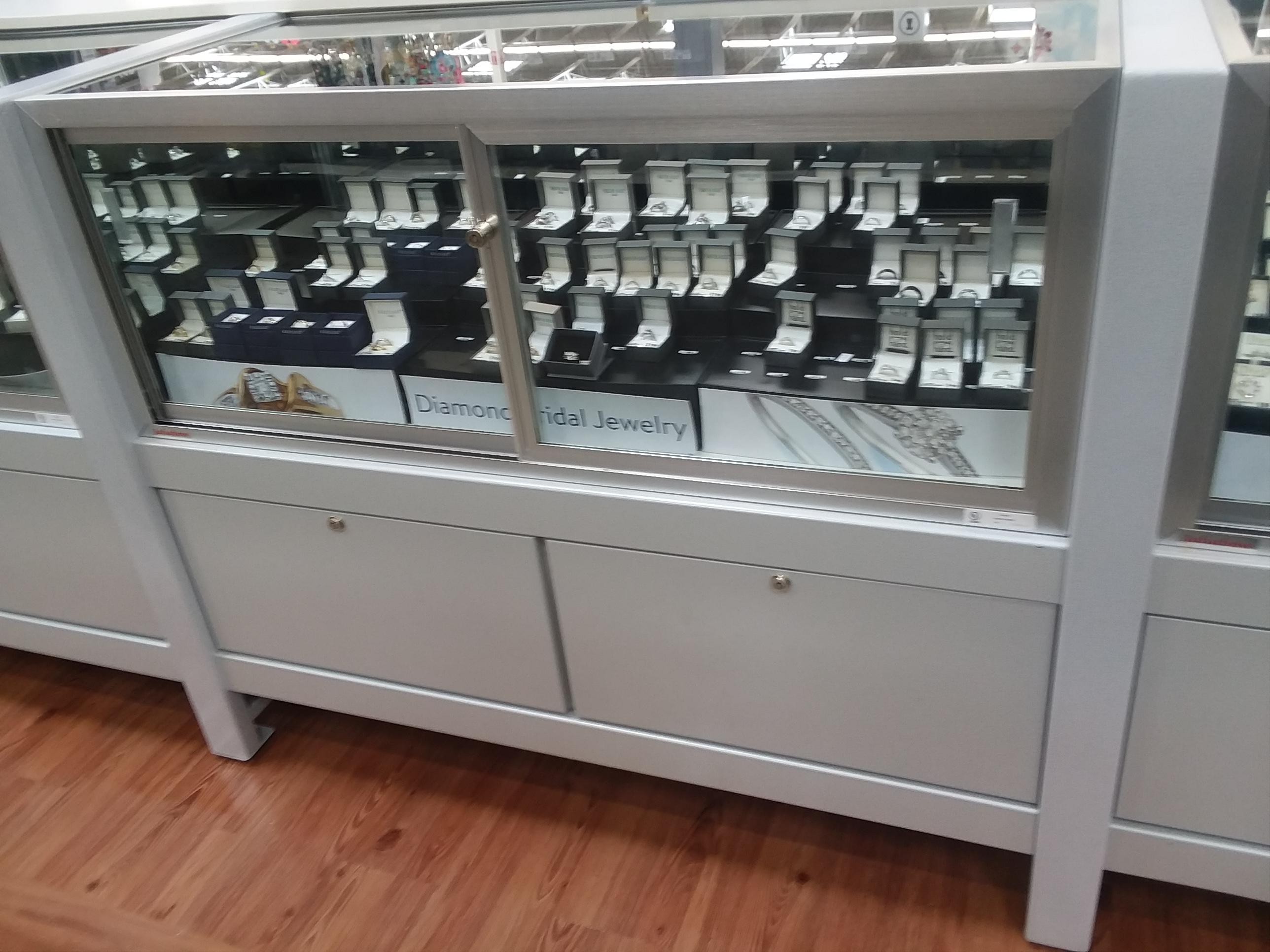 New jewlry counters and fitting rooms being installed! r/walmart