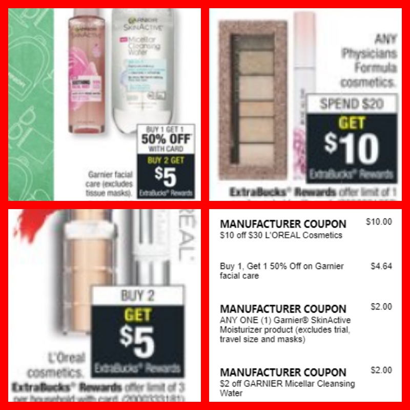 CVS Online (Thru 8/15/20) Targeted Coupons (Just an Example