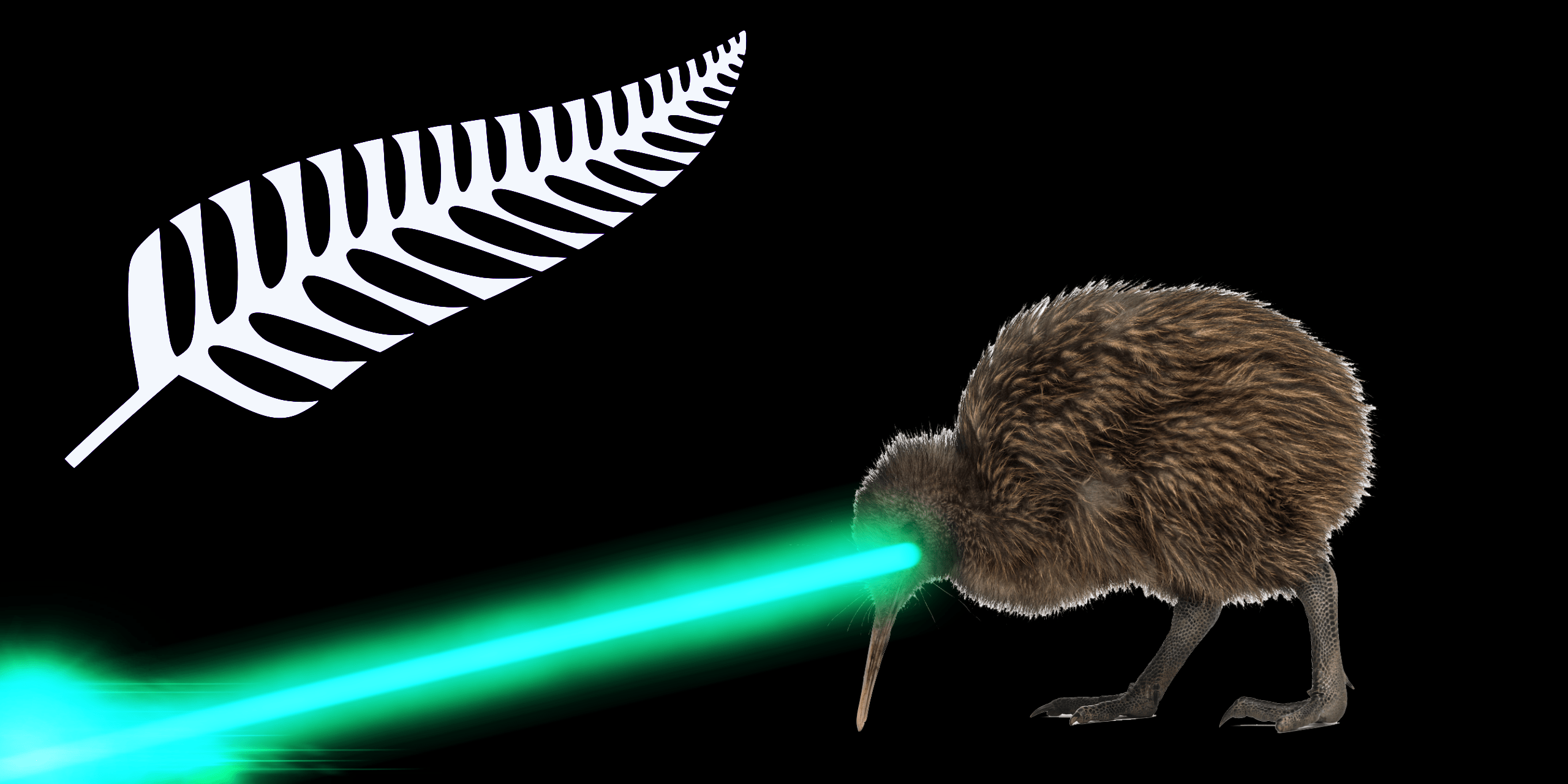 New Zealands "Laser Kiwi" flag, if it was realistic vexillology
