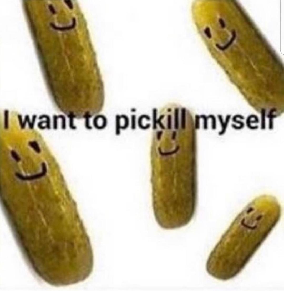 I never knew I had so much in common with pickills 🙃 r/depression_memes
