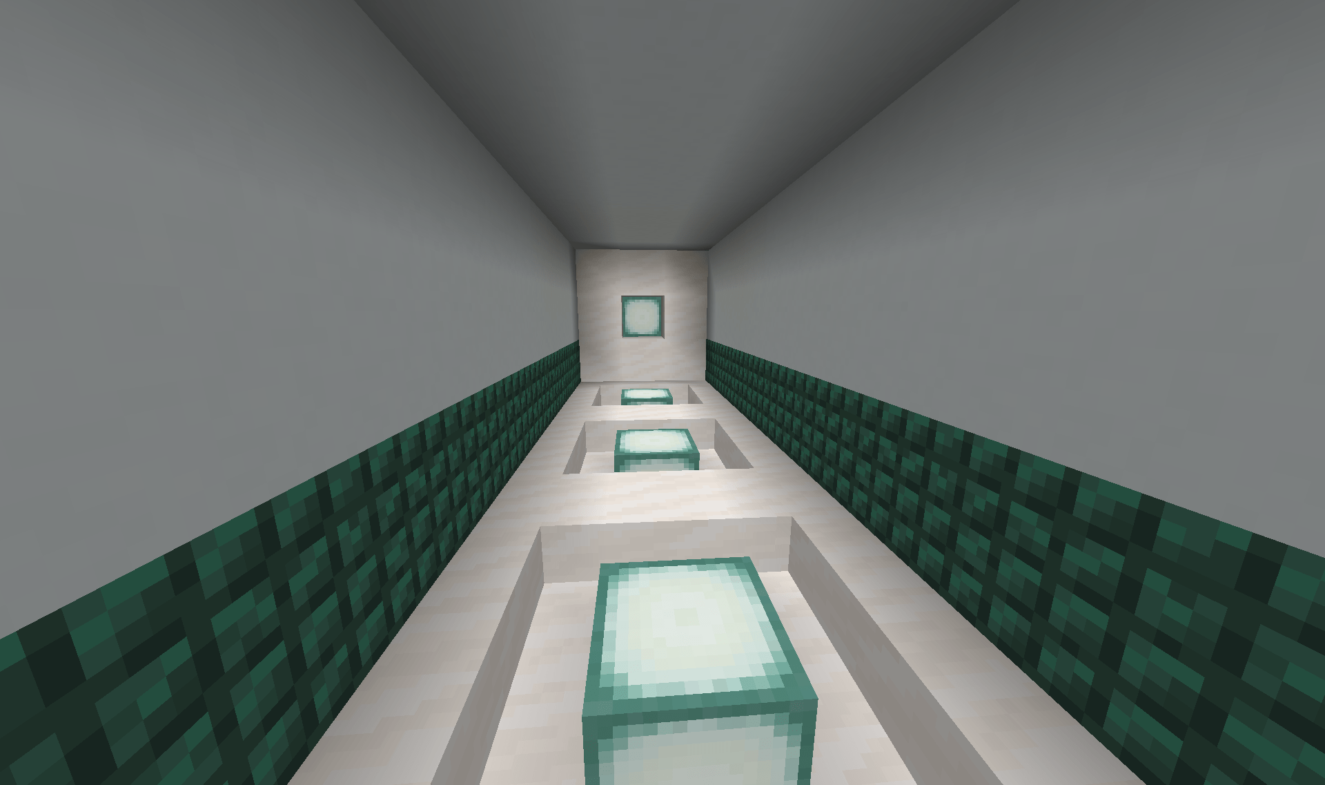 I need help designing hallways for my futuristic base, the block palate
