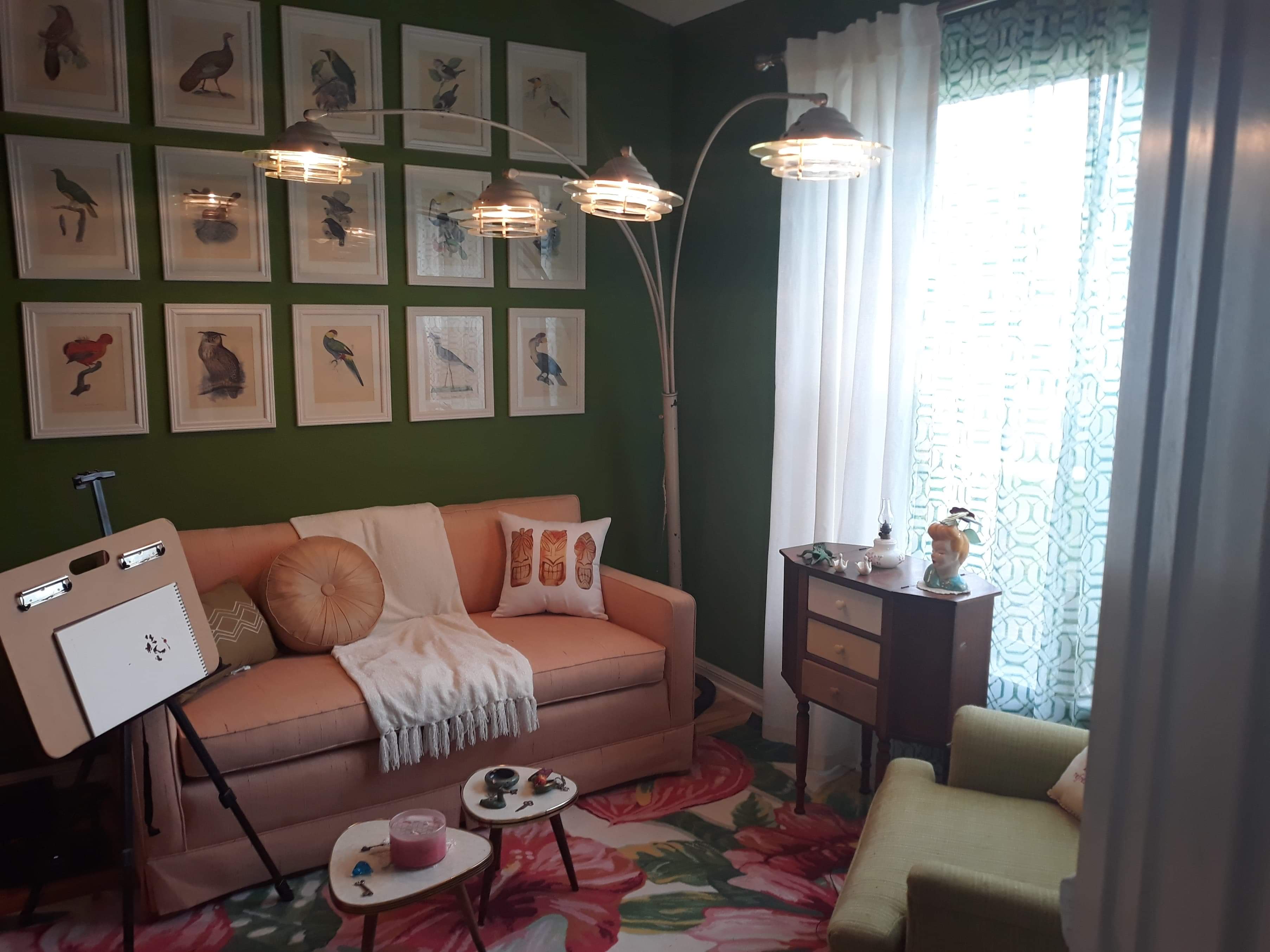 My attempt at a midcentury Florida room Orlando r/AmateurRoomPorn