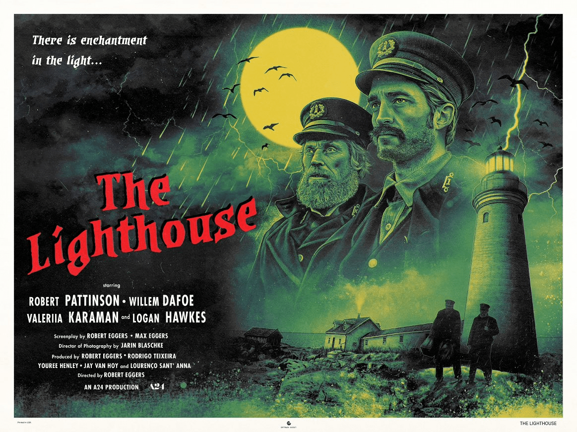 The Lighthouse (2019) by Offtrack Outlet [1163x871] r/MoviePosterPorn