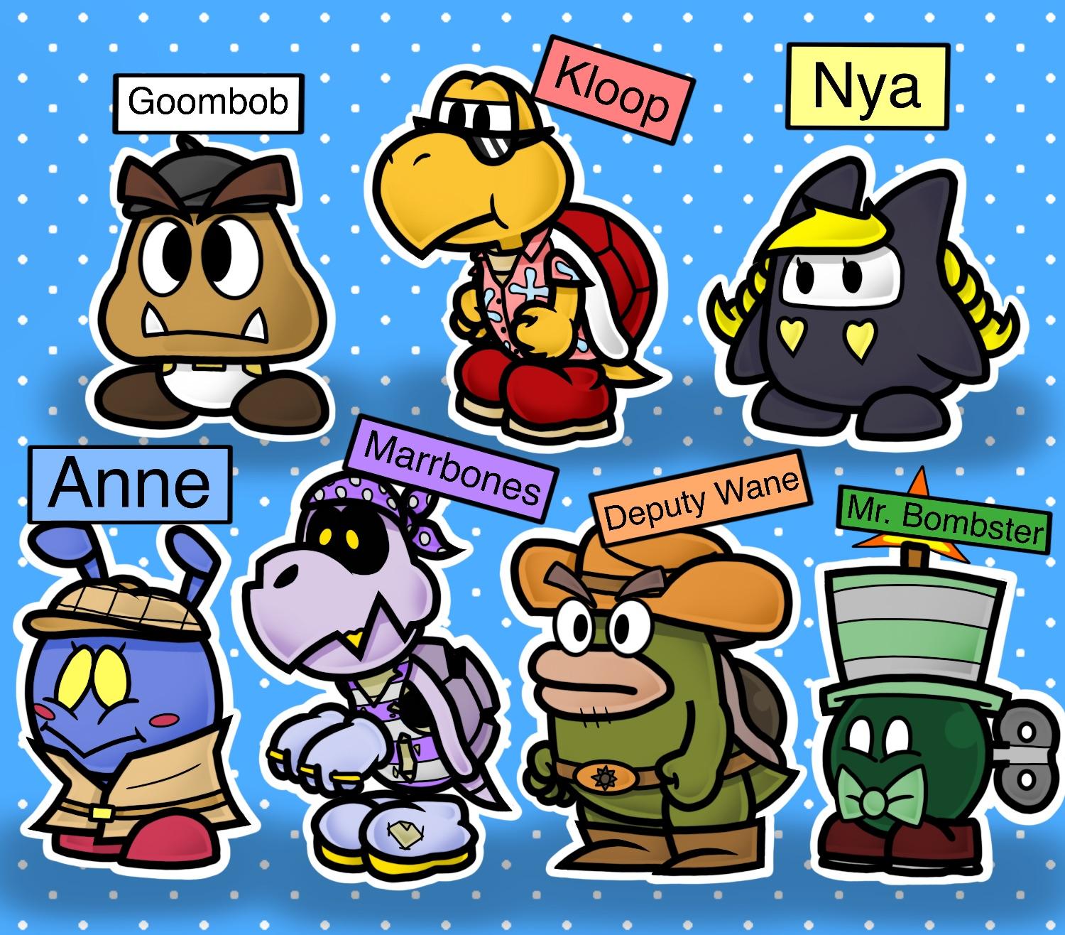If Color Splash had partners. r/papermario