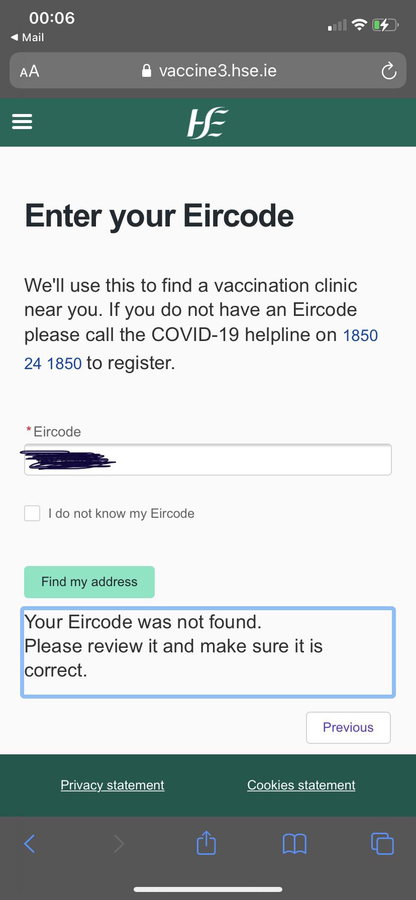 Waited after midnight to finally register… and the website does not