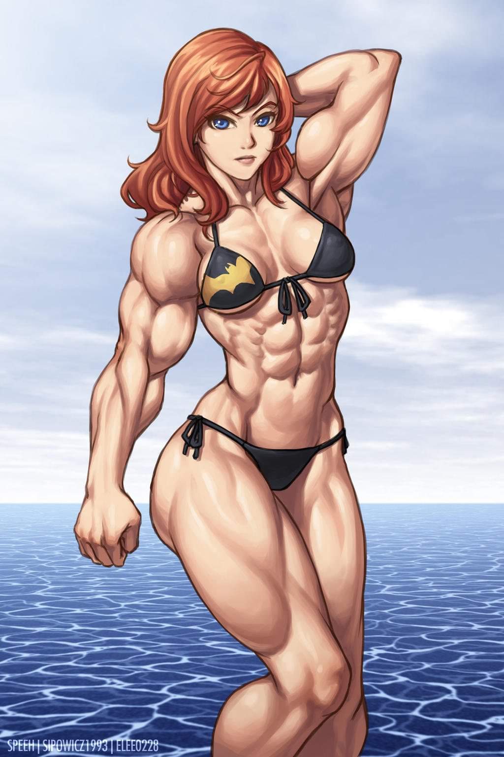 Batgirl By Elee0228 : r/MuscleWaifus