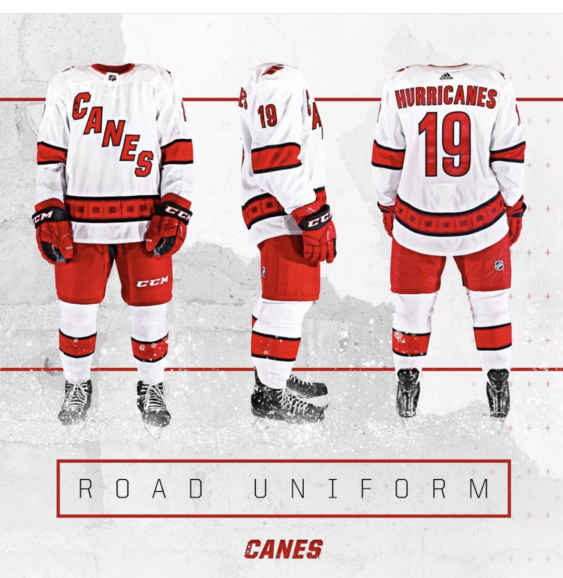 A picture of the new canes road jerseys r/hockey