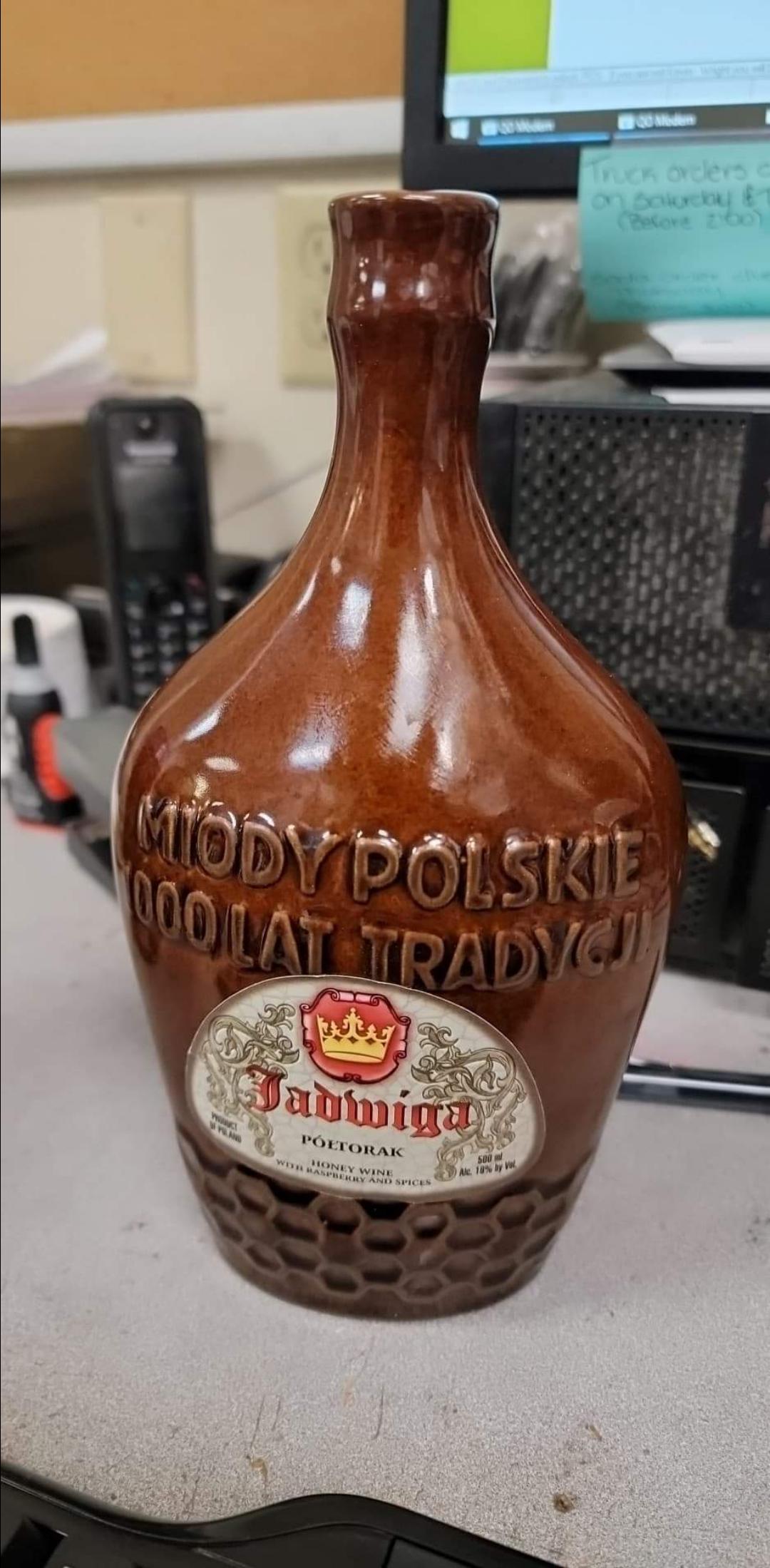 polish Honey wine. they have 2 different brands and about 3 different