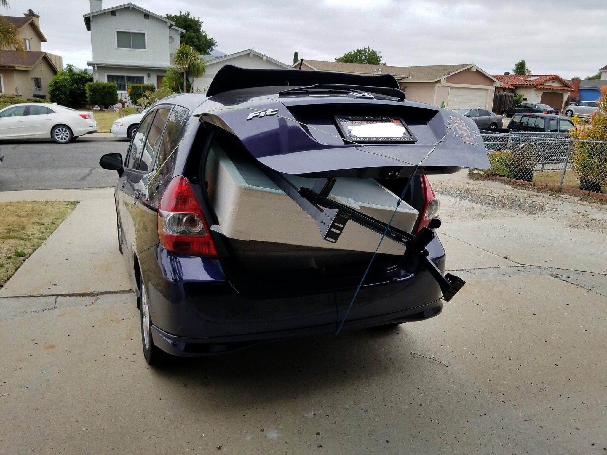 What’s the biggest item or largest amount of items you’ve fit in your Fit? I recently picked up