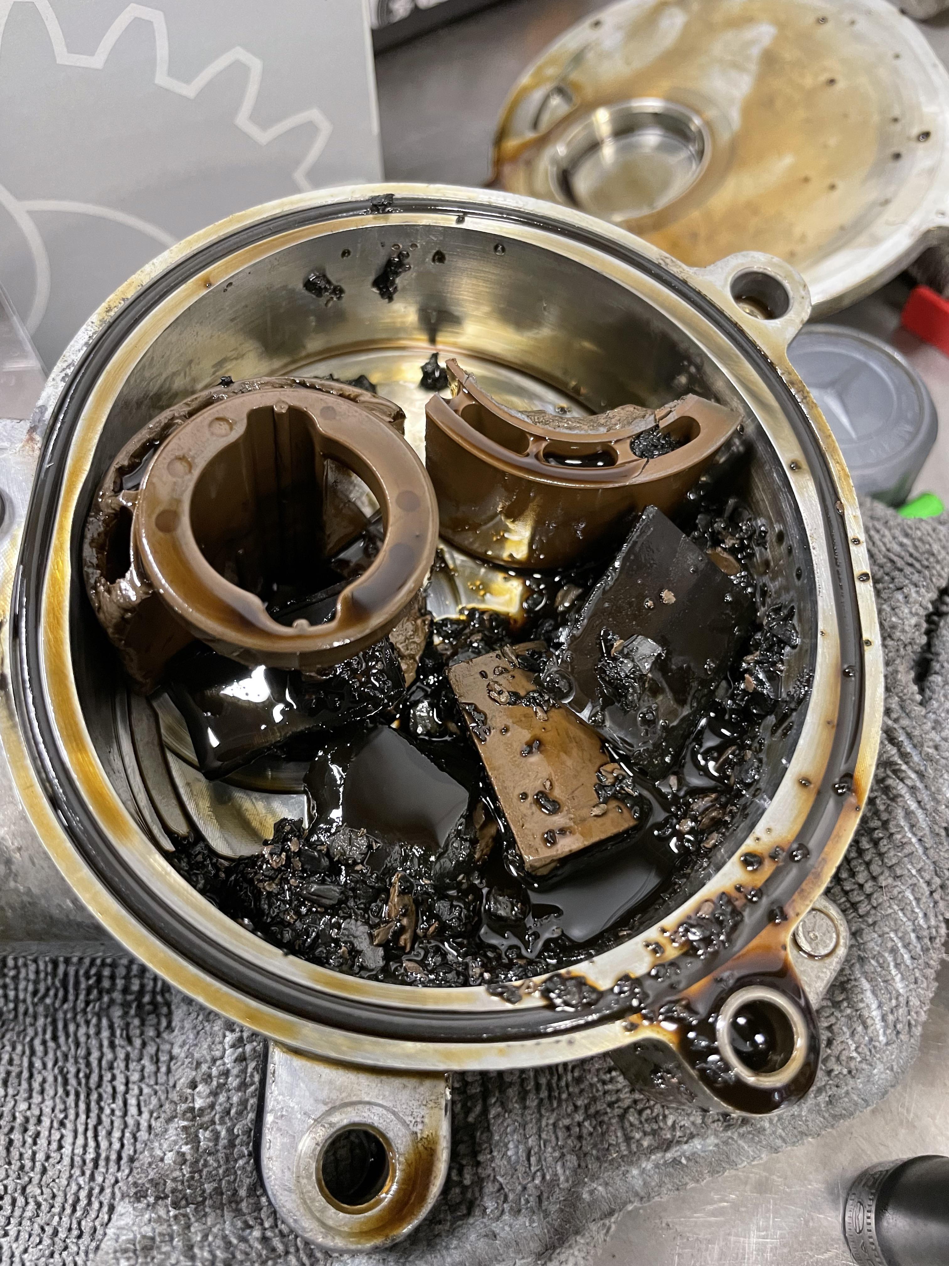 Well there’s the reason why your brakes don’t work..destroyed vacuum