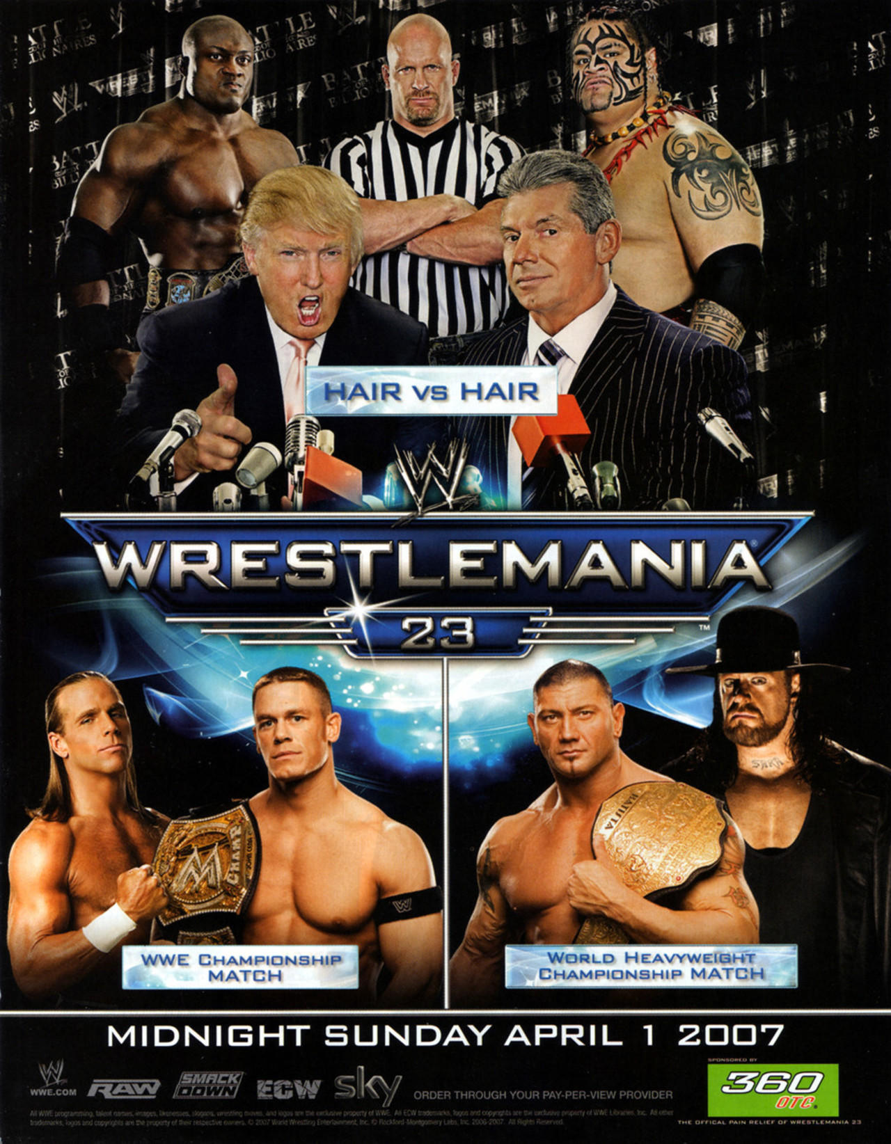 On this day in 2007, Wrestlemania 23 happened. One of the best