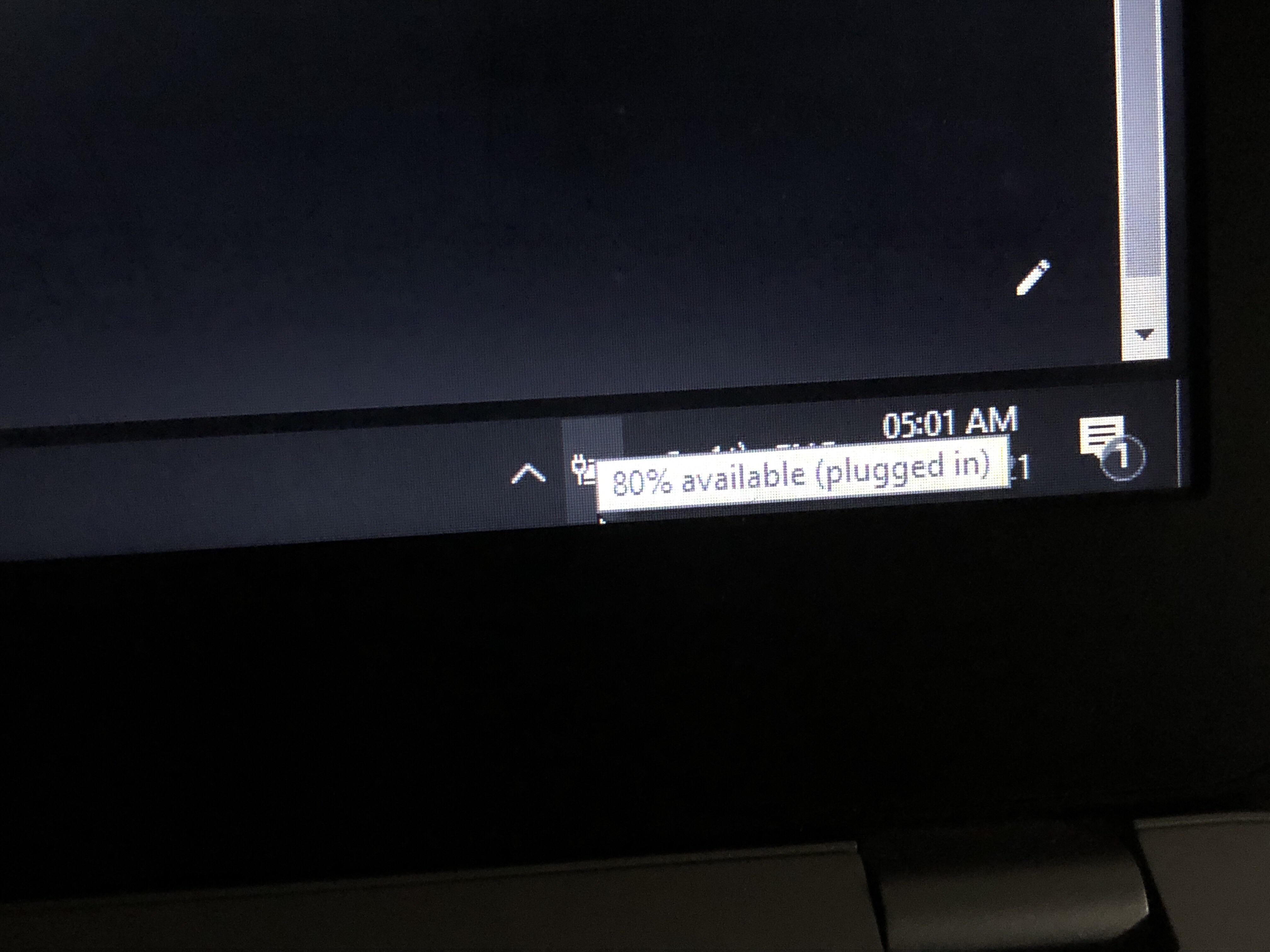 Laptop won’t charge after the latest update (HP ProBook 440 G4